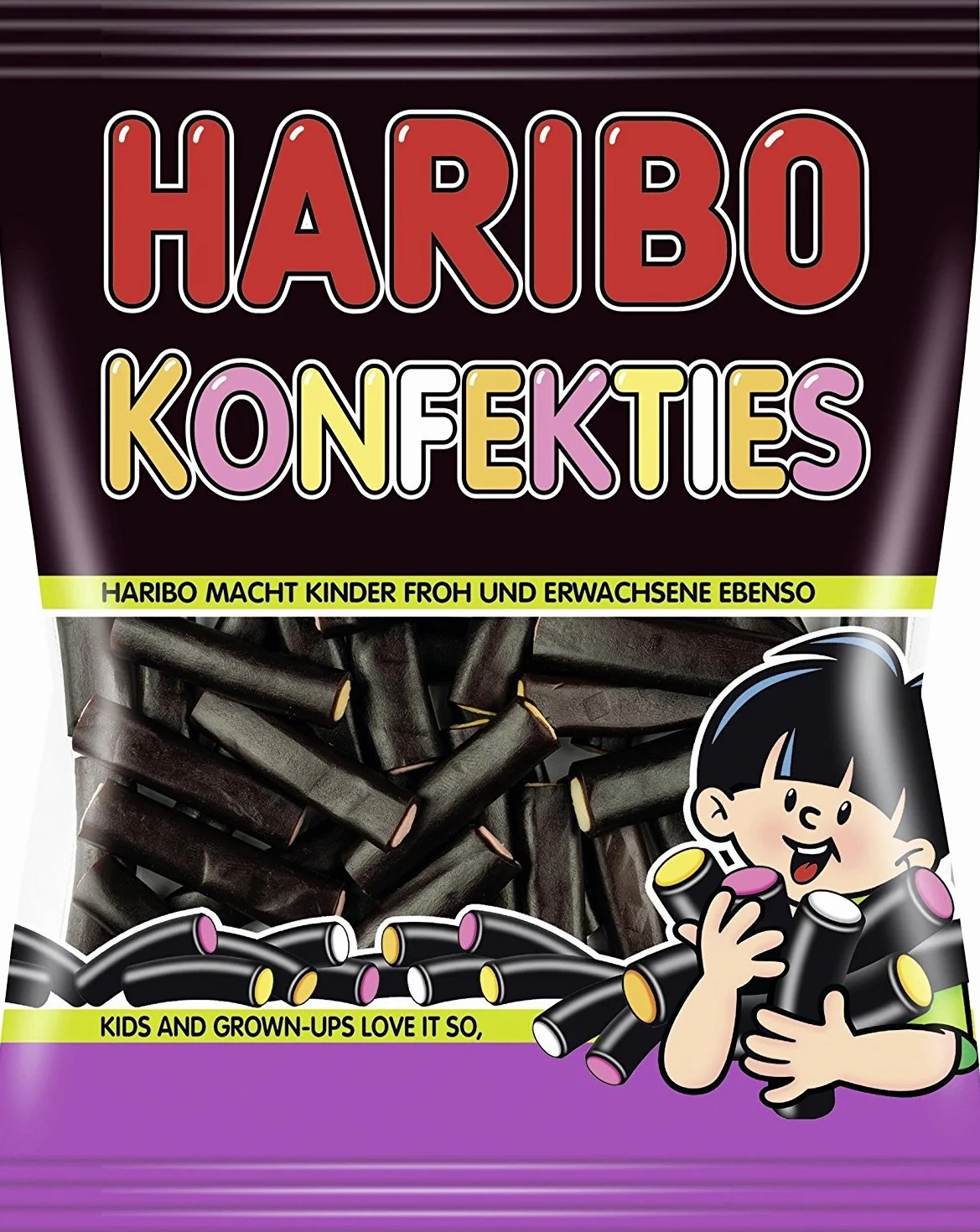 Haribo Konfekties Réglisse Sucrerie 175 g