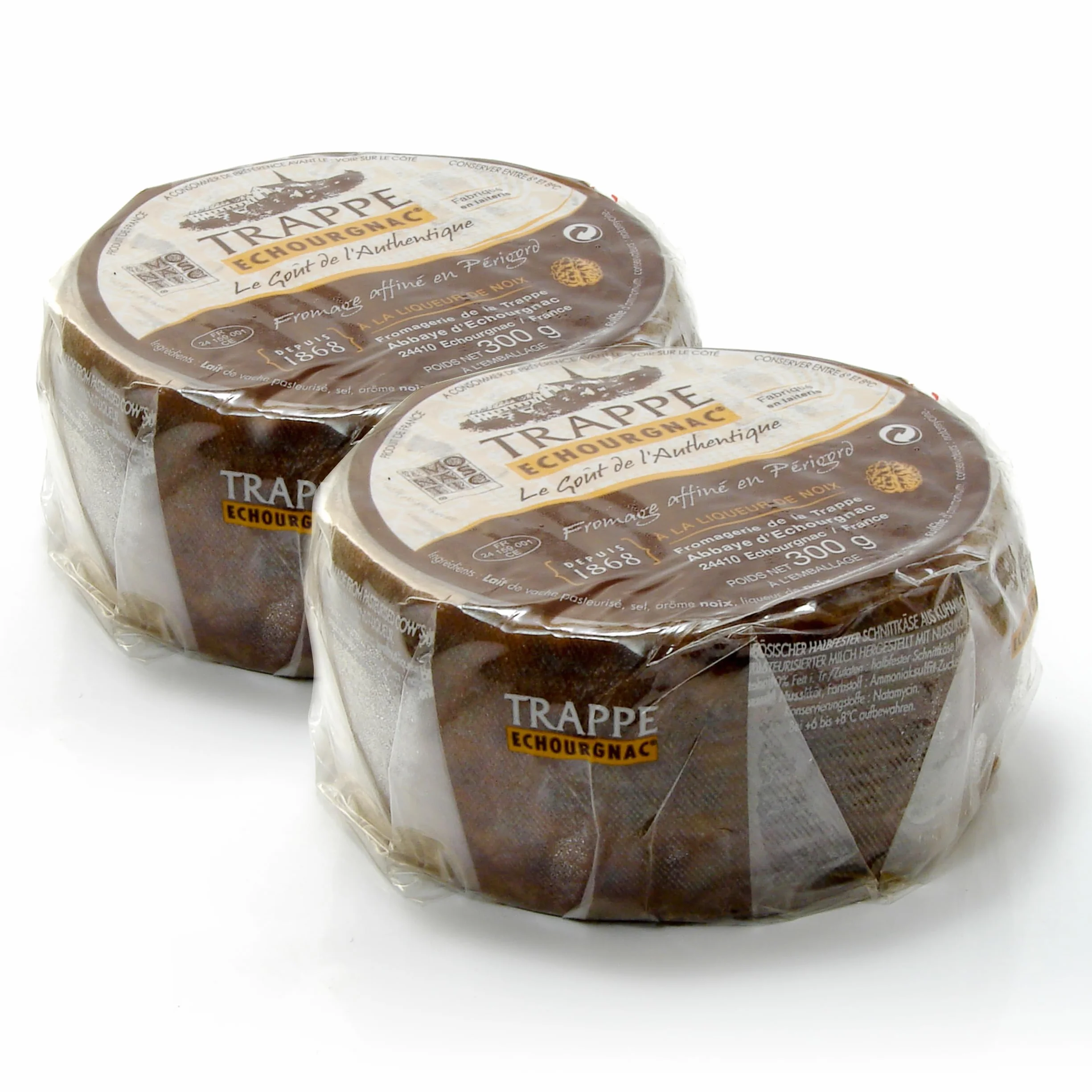 Lot de 2 Trappes Echourgnac à la Noix 300g soit 600g