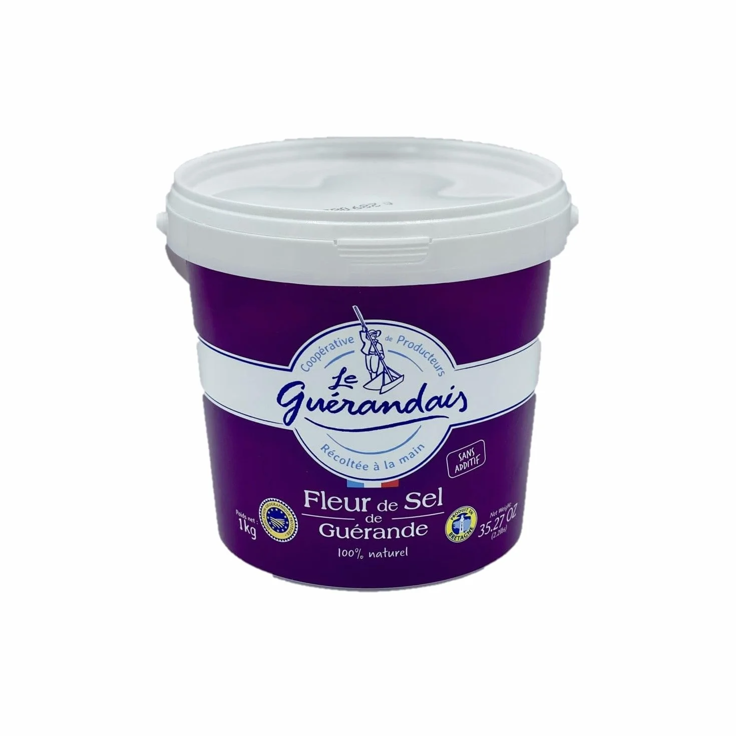 Guerande Millenaire Sea Salt Fleur 2,2 lb cube