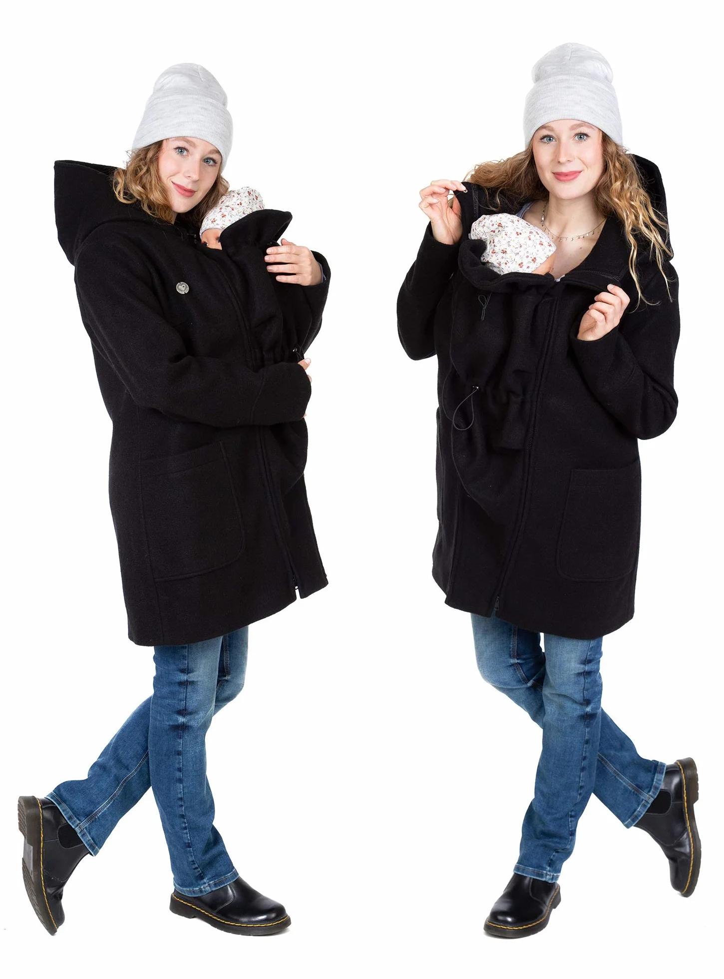 Viva la Mama Warmer Manteau 3 en 1 pour l'hiver et la mi-saison Valentin
