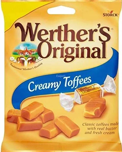 Werthers Caramels Crémeux - 110 g - Lot de 6