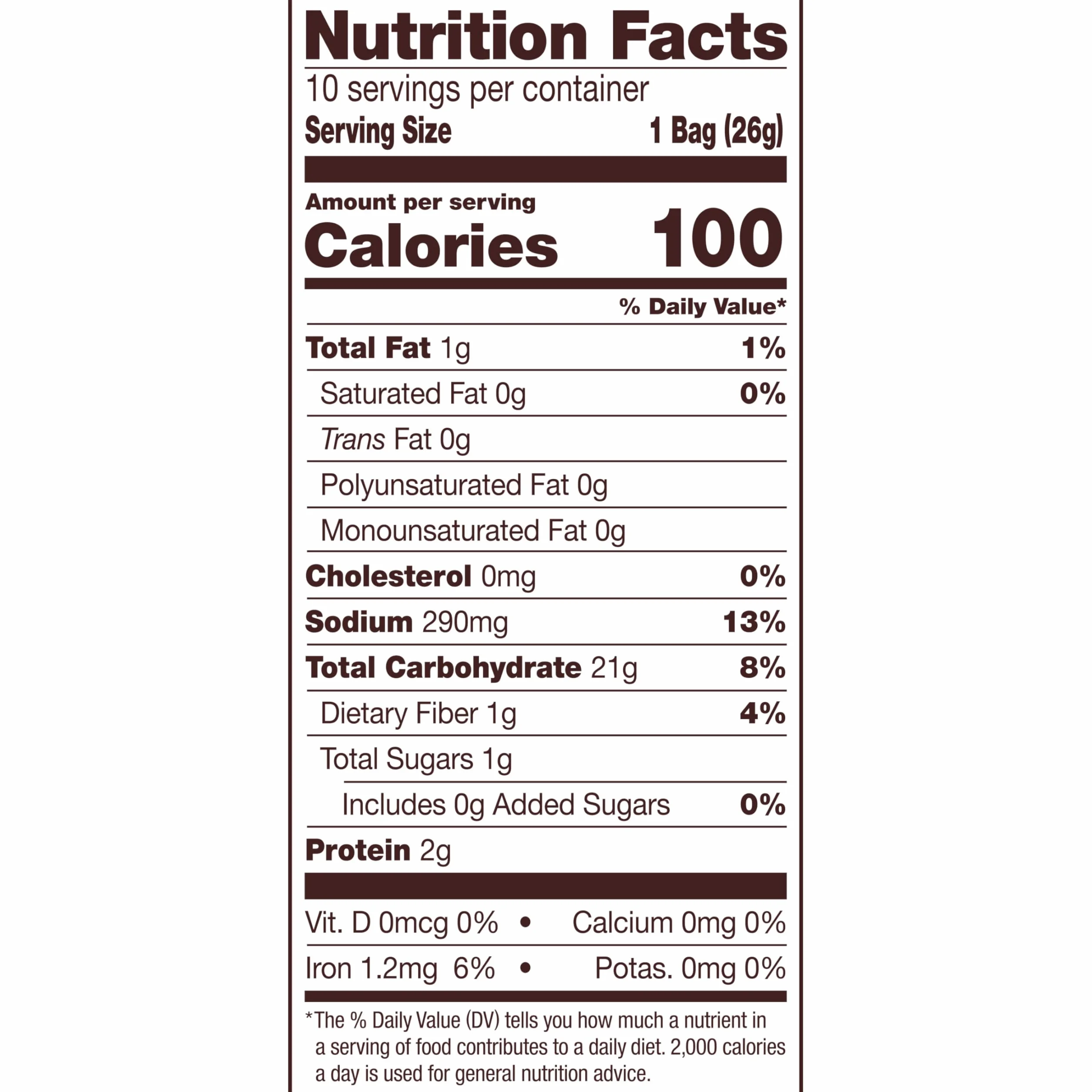 Snyder's of Hanover Bretzels, Snaps Lot de 100 calories