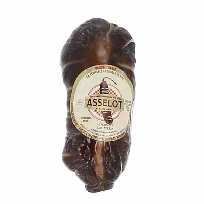 Andouille Asselot - Véritable Andouille de Vire entière 320g - Produits-Normandie
