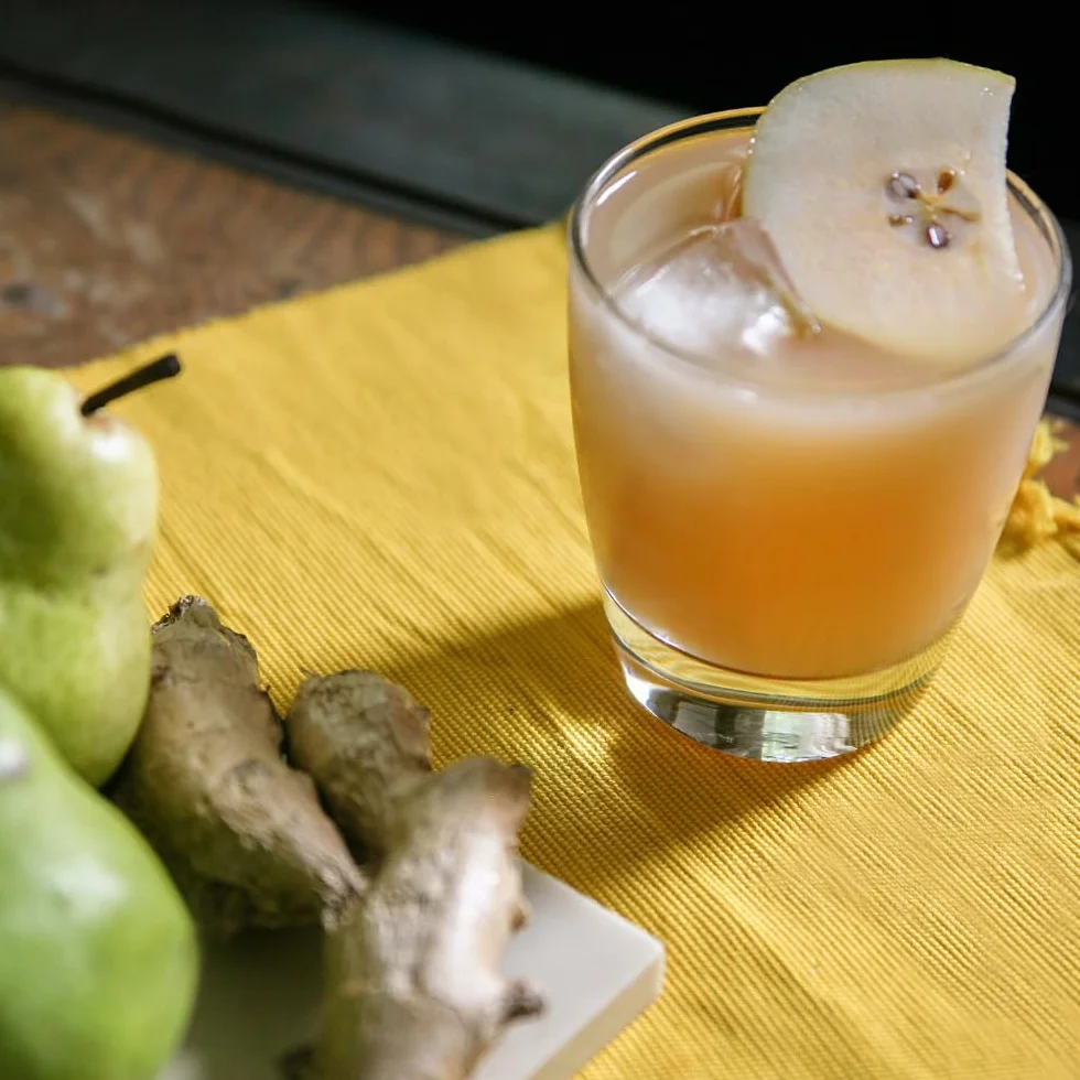 Jus Bio de Poire et Gingembre Agripiacé - Bouteille en verre 200 ml