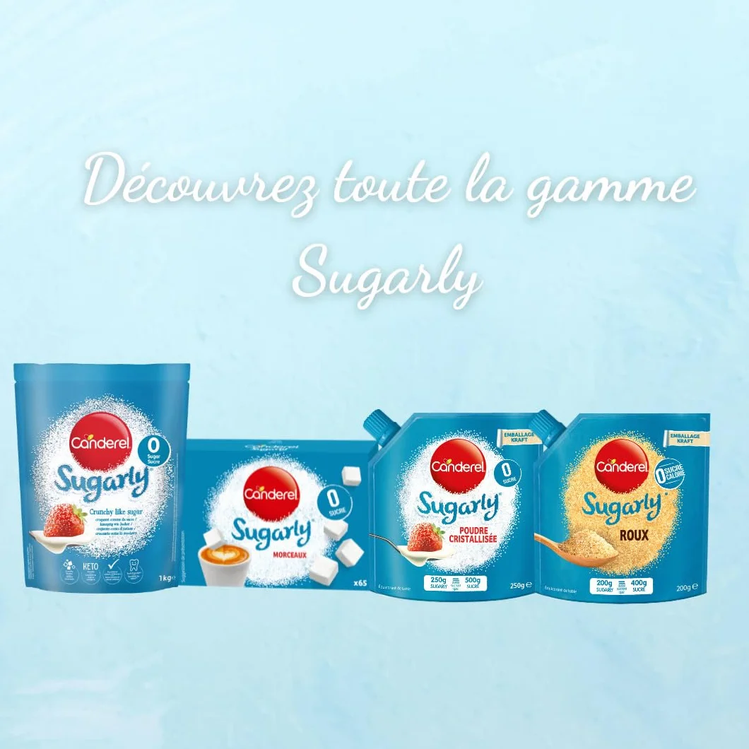 Canderel Sugarly - Poudre Cristallisée - Zéro Sucre - Édulcorant | 1kg