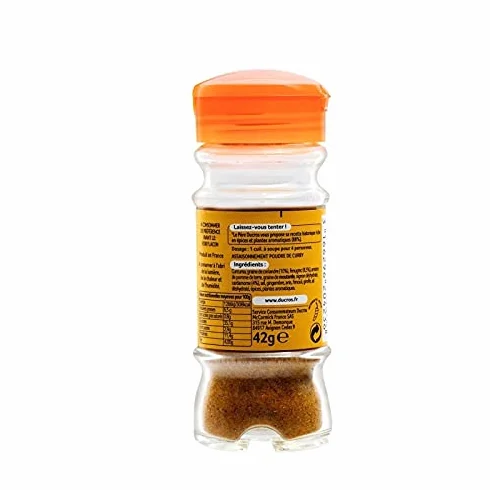 DUCROS - Curry Poudre 42G - Lot De 4 - Livraison Gratuite