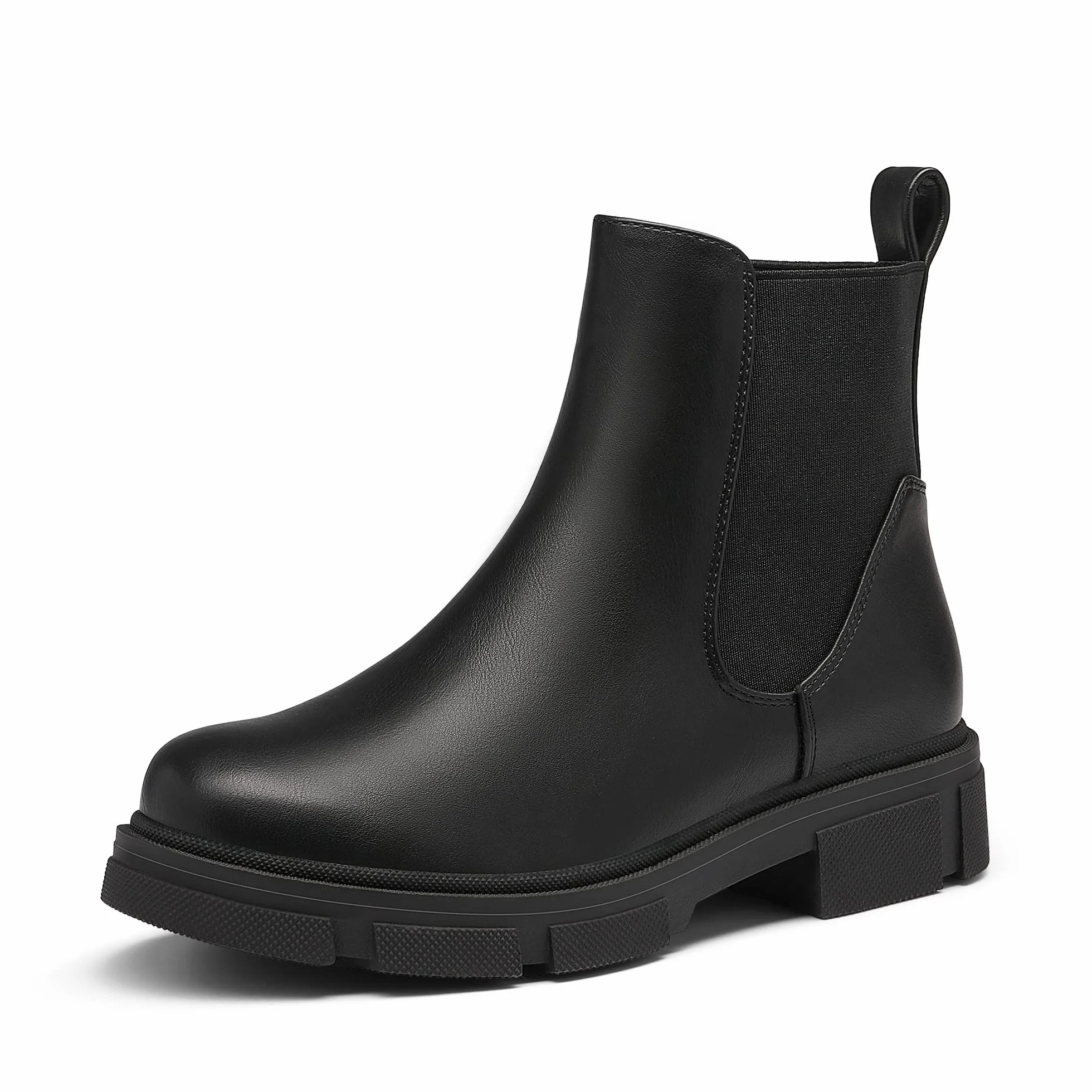DREAM PAIRS Bottines Chelsea Femme Classique Confortable