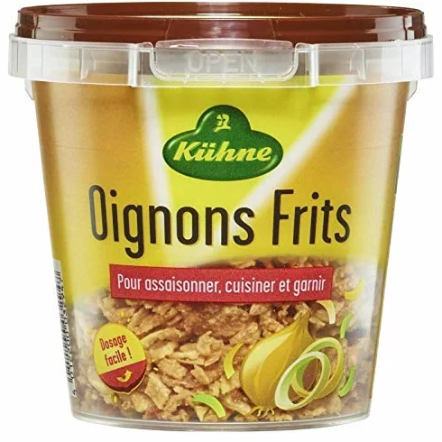 KUHNE - Oignons Frits 100 G - Lot De 3 - meilleure offre
