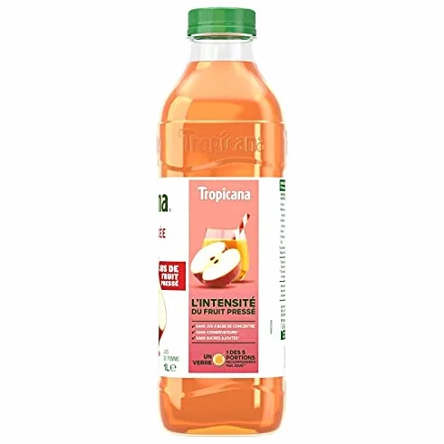 TROPICANA - Pure Premium Pomme Pressee 1L - Lot De 4 - Offre Special