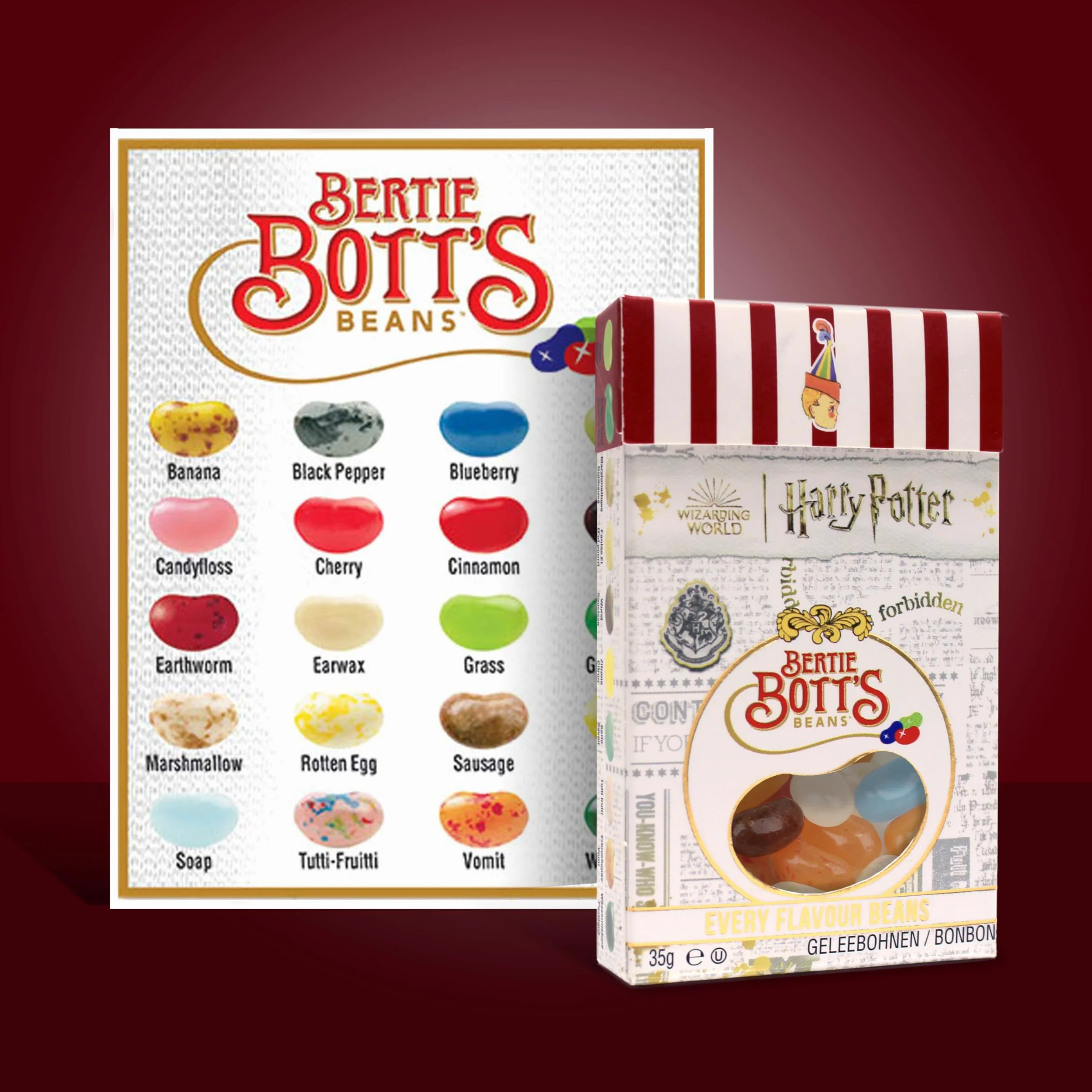 Jelly Belly Bertie Botts Harry Potter Haricots