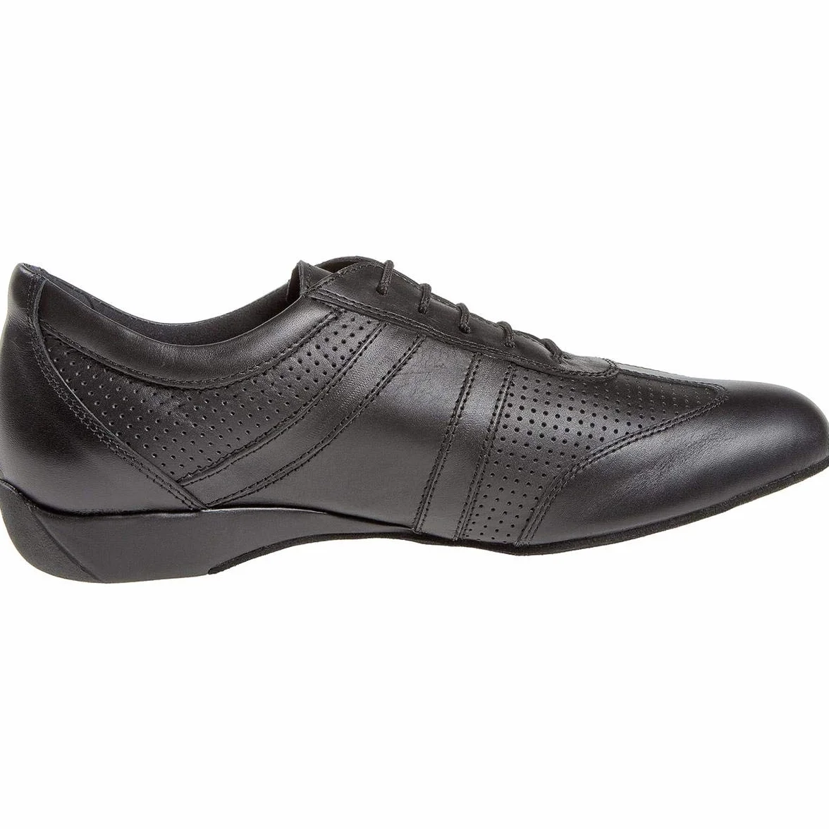 Diamant Hommes Ballroom Baskets Cuir Velours Noir Talon compensé 2,5 cm Semelle Daim Allemagne