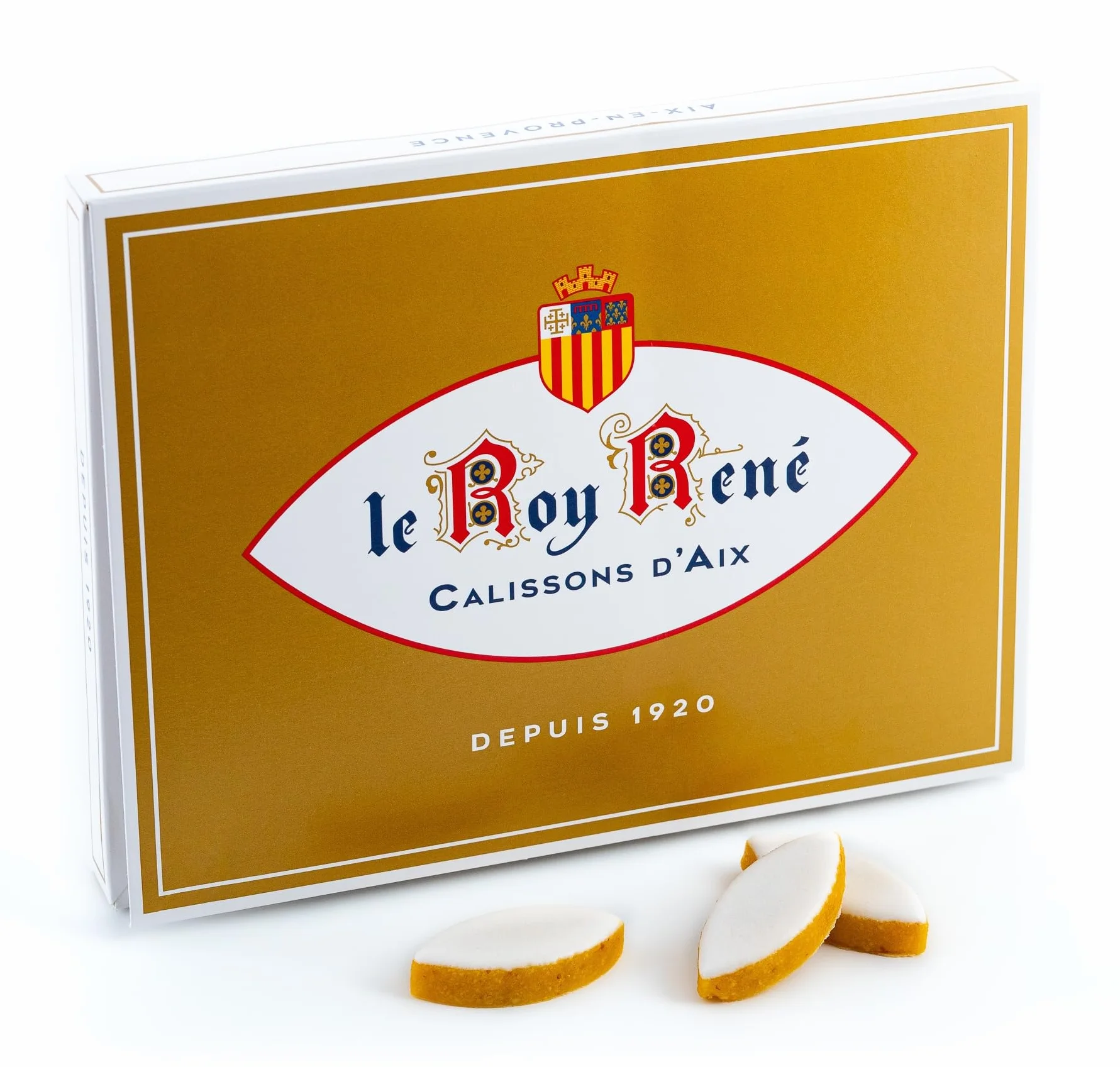 LE ROY RENÉ Epicerie Fine - Boite rectangle Calissons d’Aix. (18 Calissons d’Aix.)