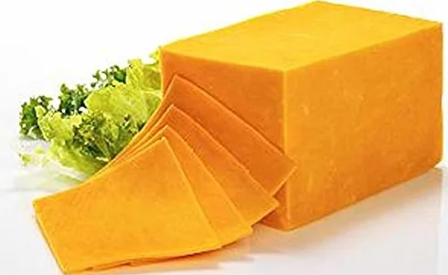 BLOC DE FROMAGE CHEDDAR D'ENVIRON 3,8 KG