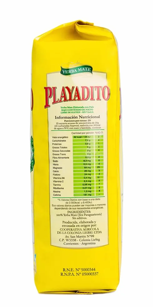 Playadito Yerba Mate 1 kg, Pack 3 – Maté argentin