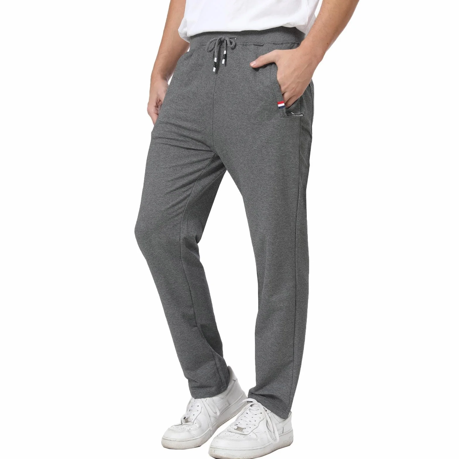 JustSun Jogging Homme Pantalons de Sport Survetement Coton Sportswear