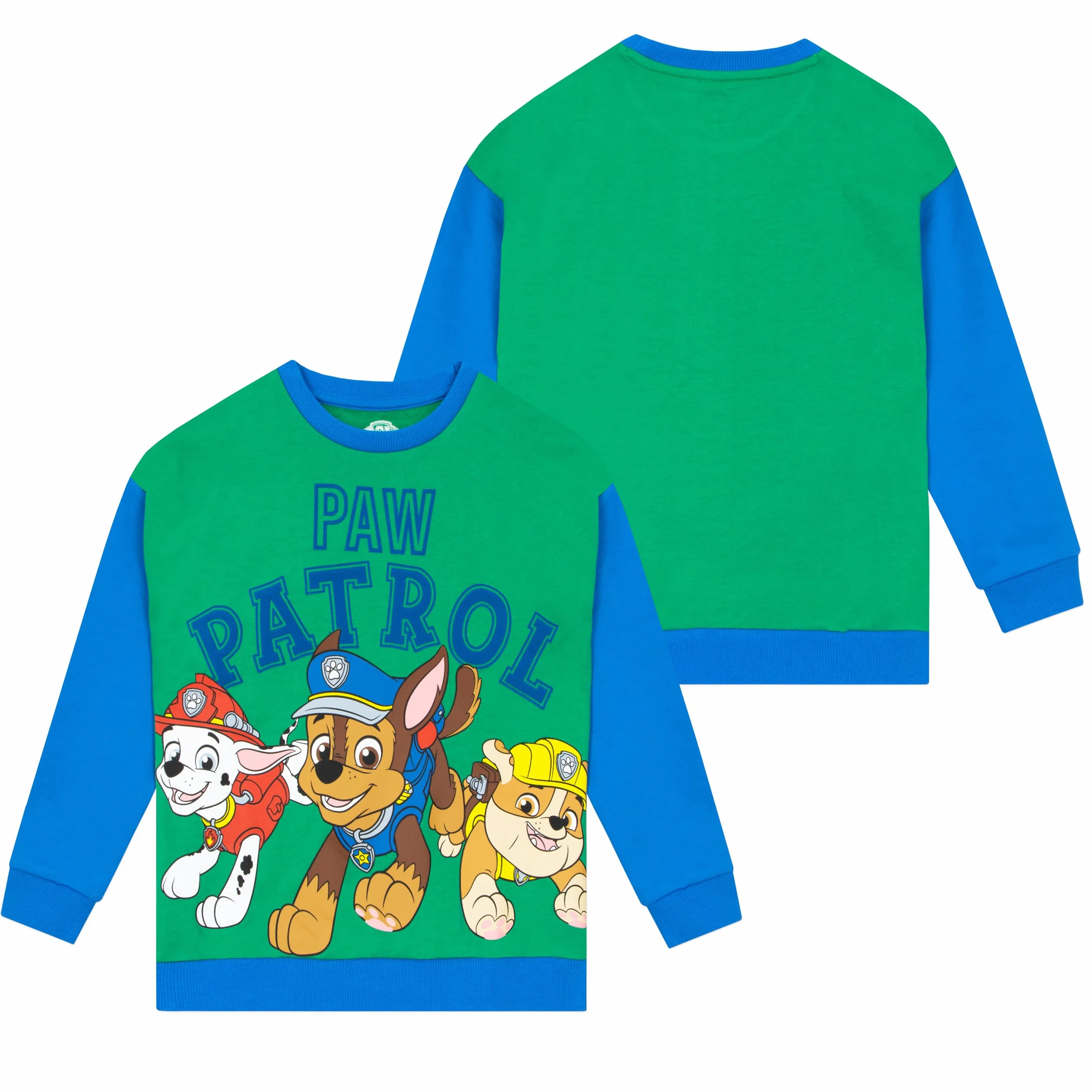 Paw Patrol Sweat Patte Patrouille Garçons Manche Longue Enfant