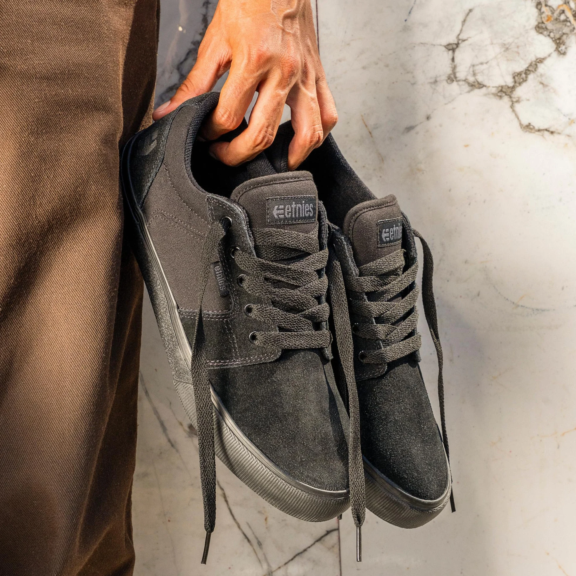 Etnies Barge LS Homme Baskets Noir