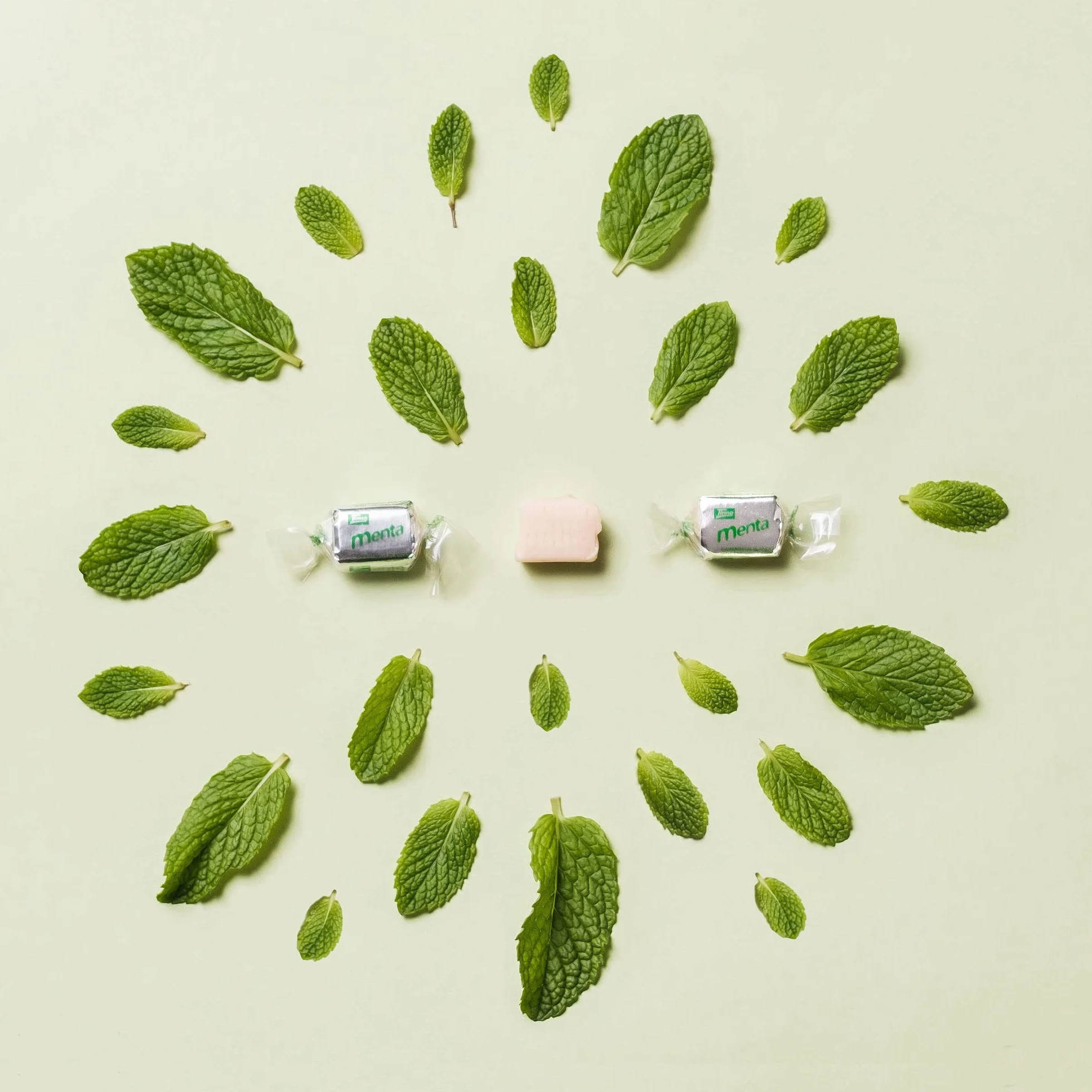 Tirma Bonbons à la menthe 125g | Bonbons mous sans gluten végétaliens | Confiserie des Canaries