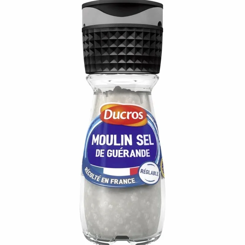DUCROS - Moulin Sel De Guérande 60G - ( Lot De 4 )