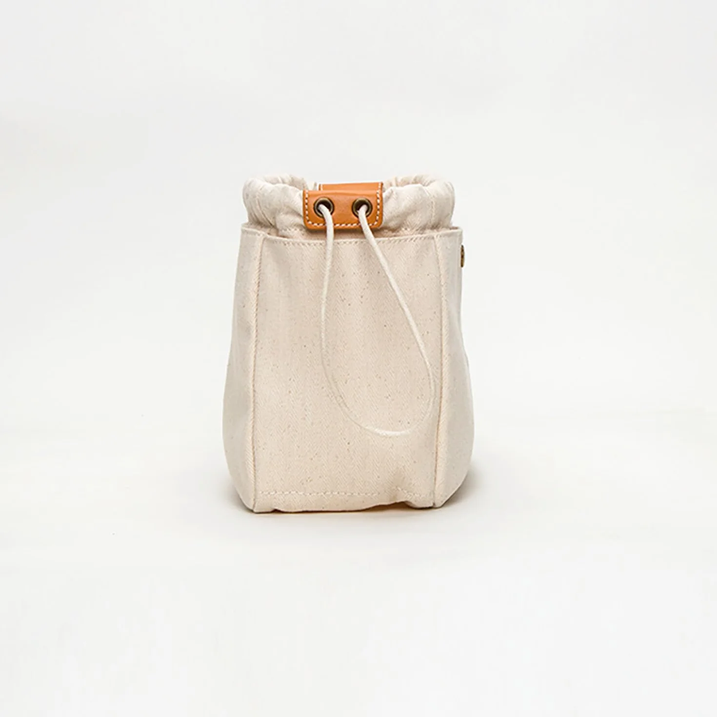 Pochette de rangement en toile de coton pour femme