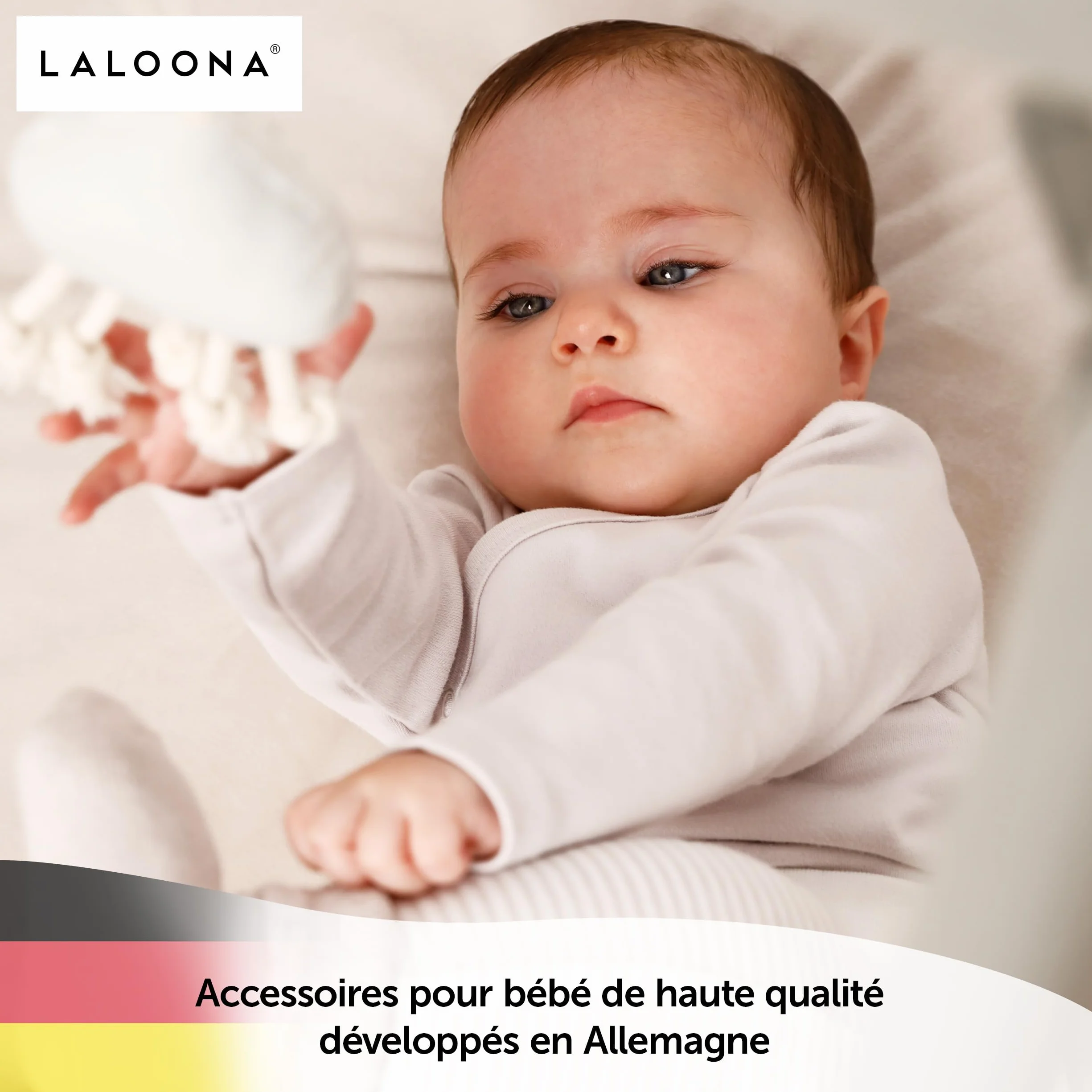 LaLoona Body Manche Longue Bebe Croisé Lot de 3 Bodies Coton Oeko-Tex