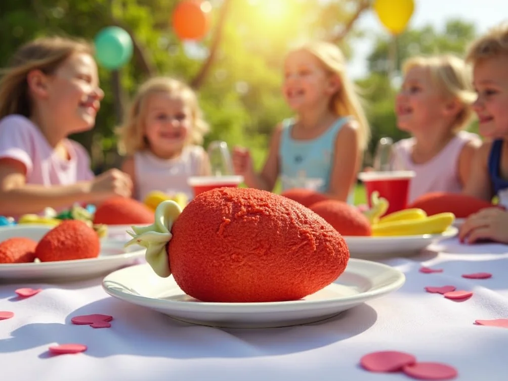 Mellow Mellow Géant Fraises Fruits Caoutchouc Marsh Mallows Mousse Sucre 40 Pièces 720g