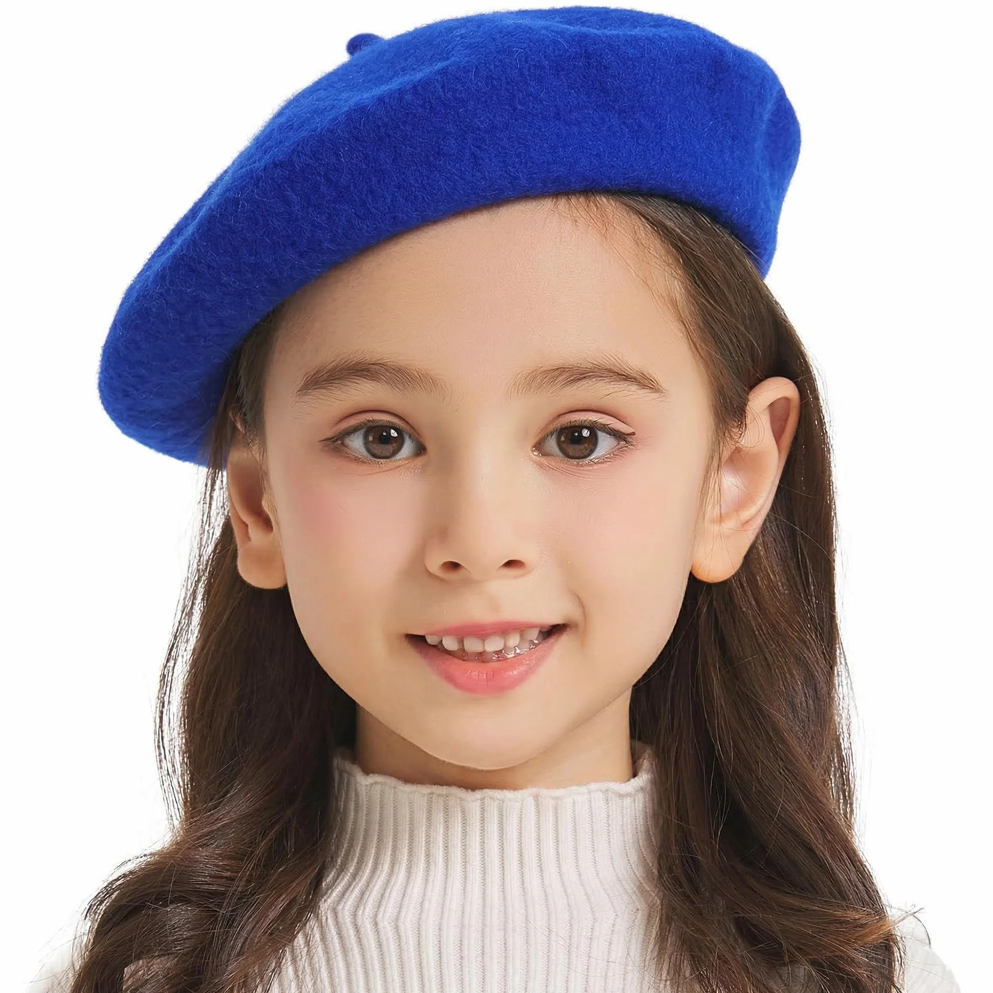 Béret Laine Classique Filles Garçons Moderne Artiste Français