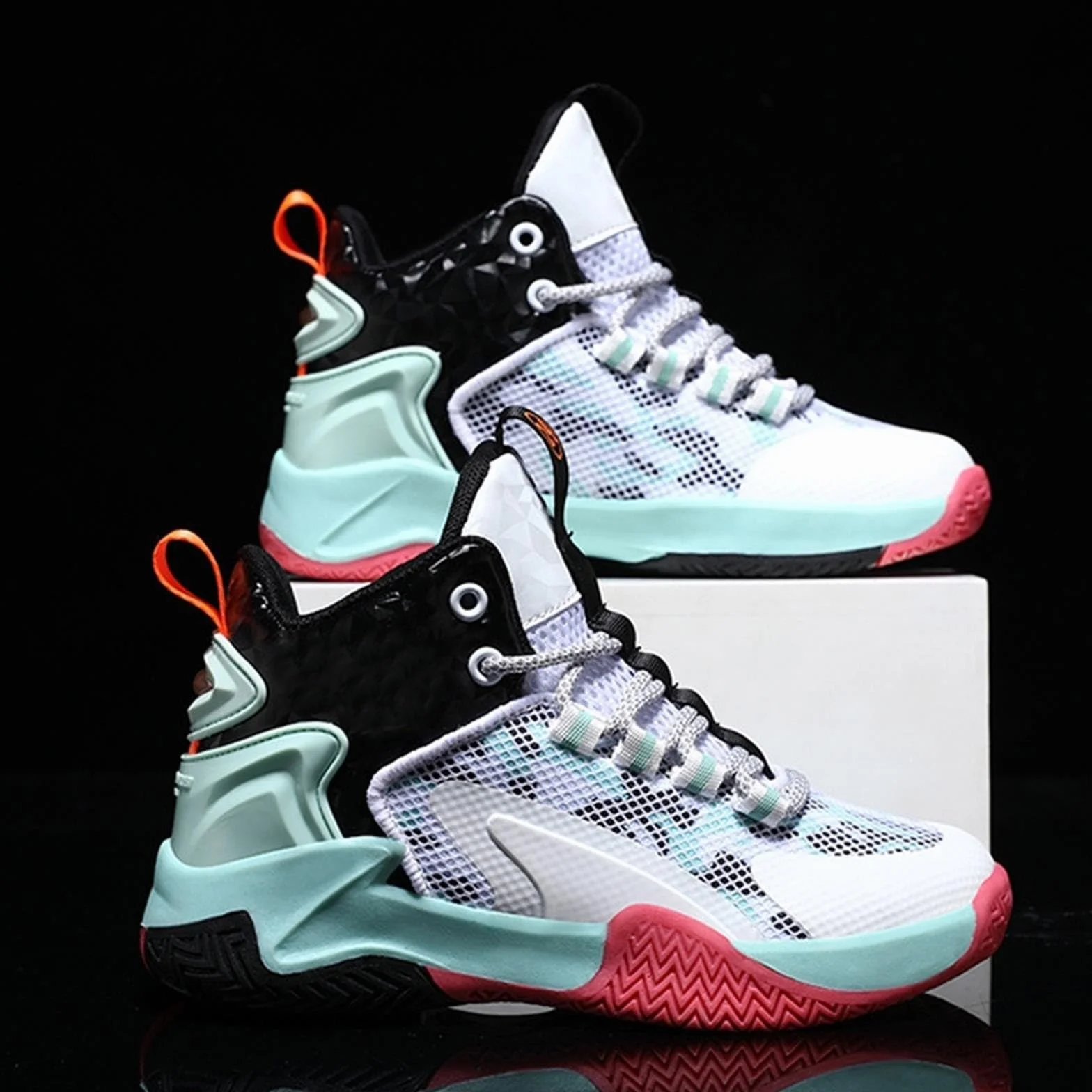 Chaussures de basketball hautes confortables pour fille - Pointure 37.5