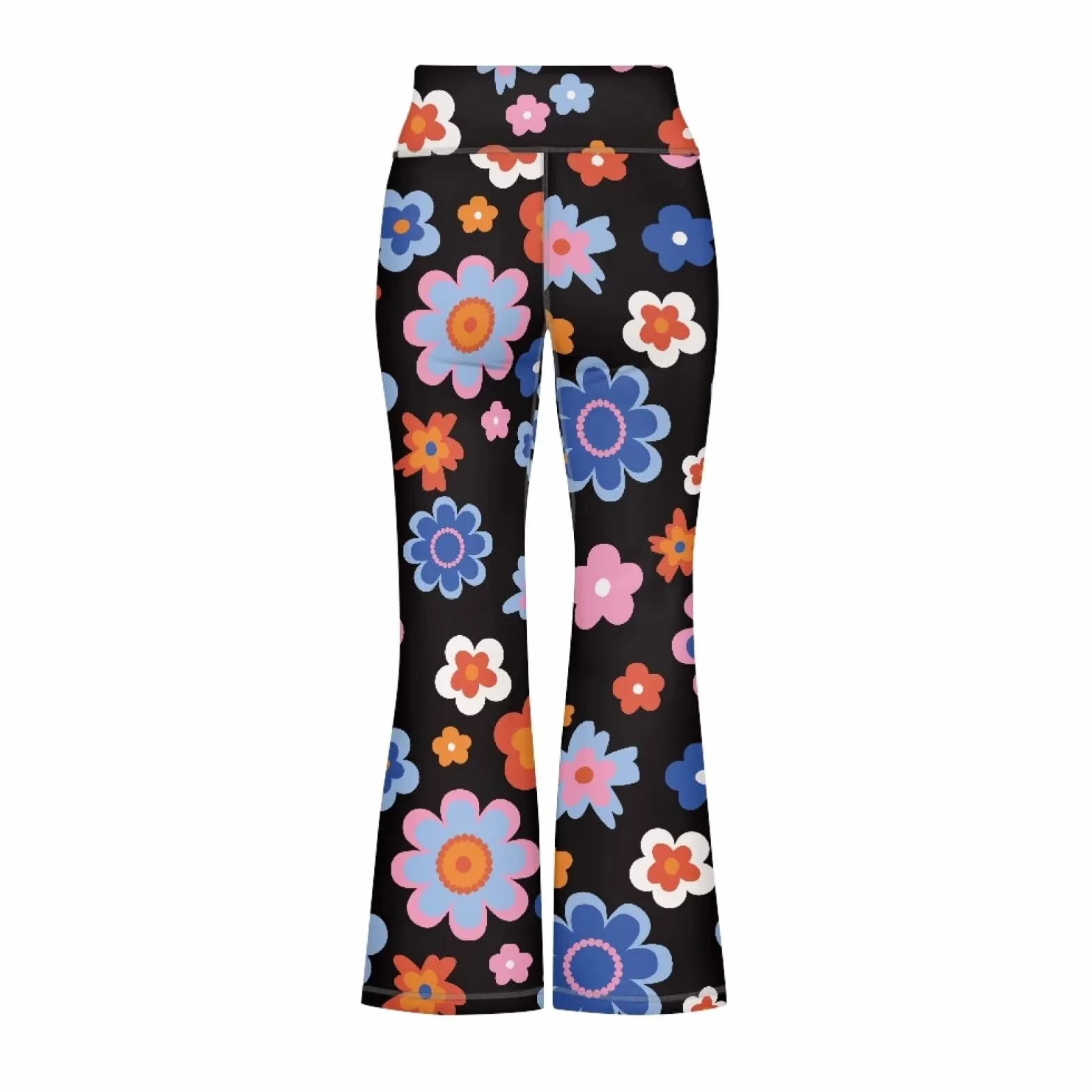 Leggings athlétiques pour filles - Pantalon de danse pour enfants taille haute