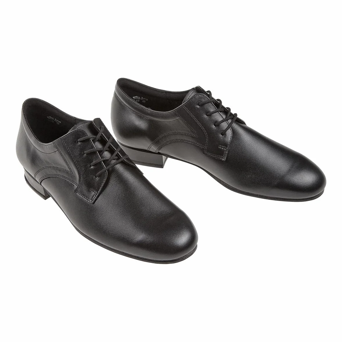Chaussures de Danse Hommes Cuir Noir Semelle VarioSpin Talon Standard 2 cm Made in Germany