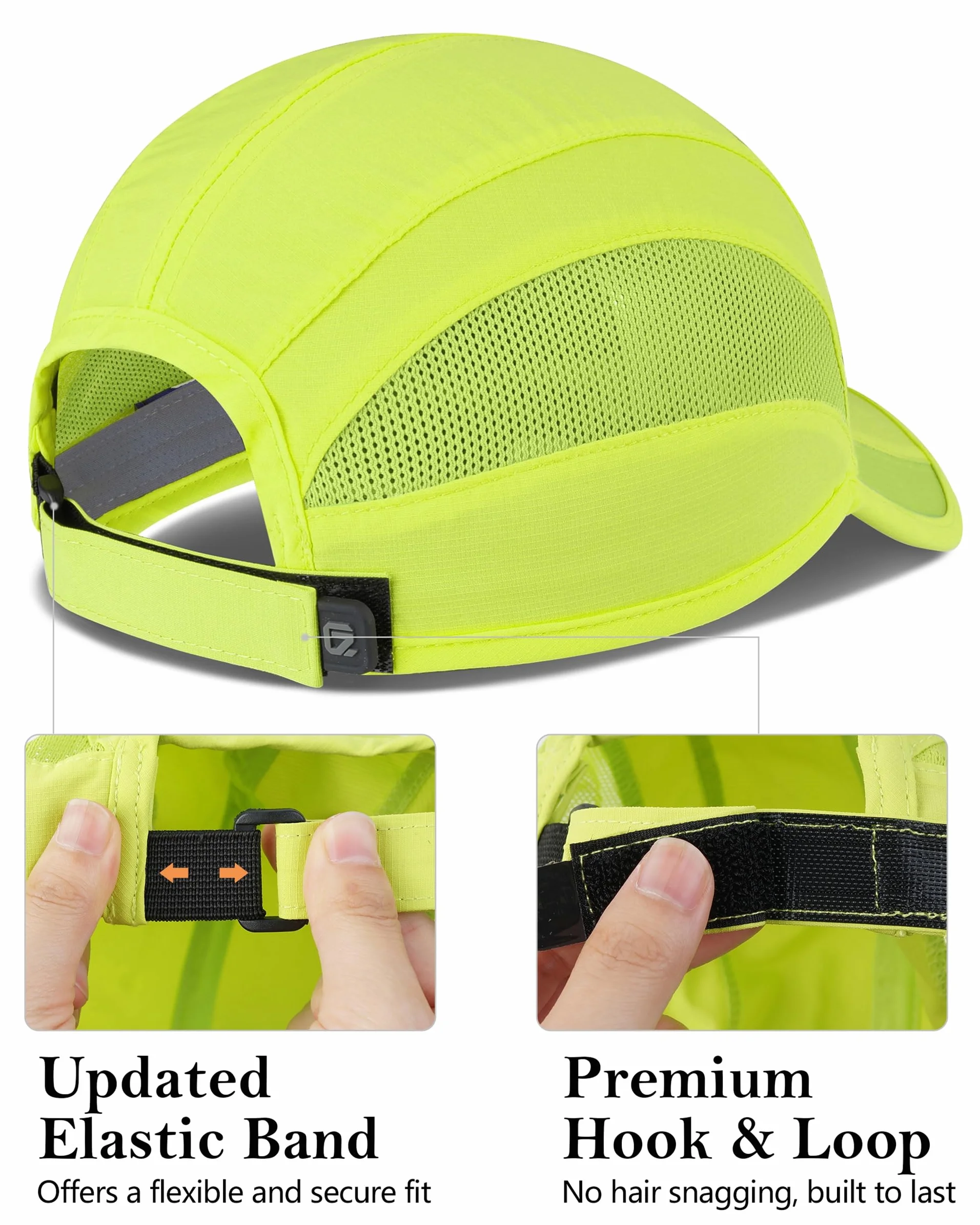 Unstructured Quick Dry Sports Cap Outdoor Sun Protective