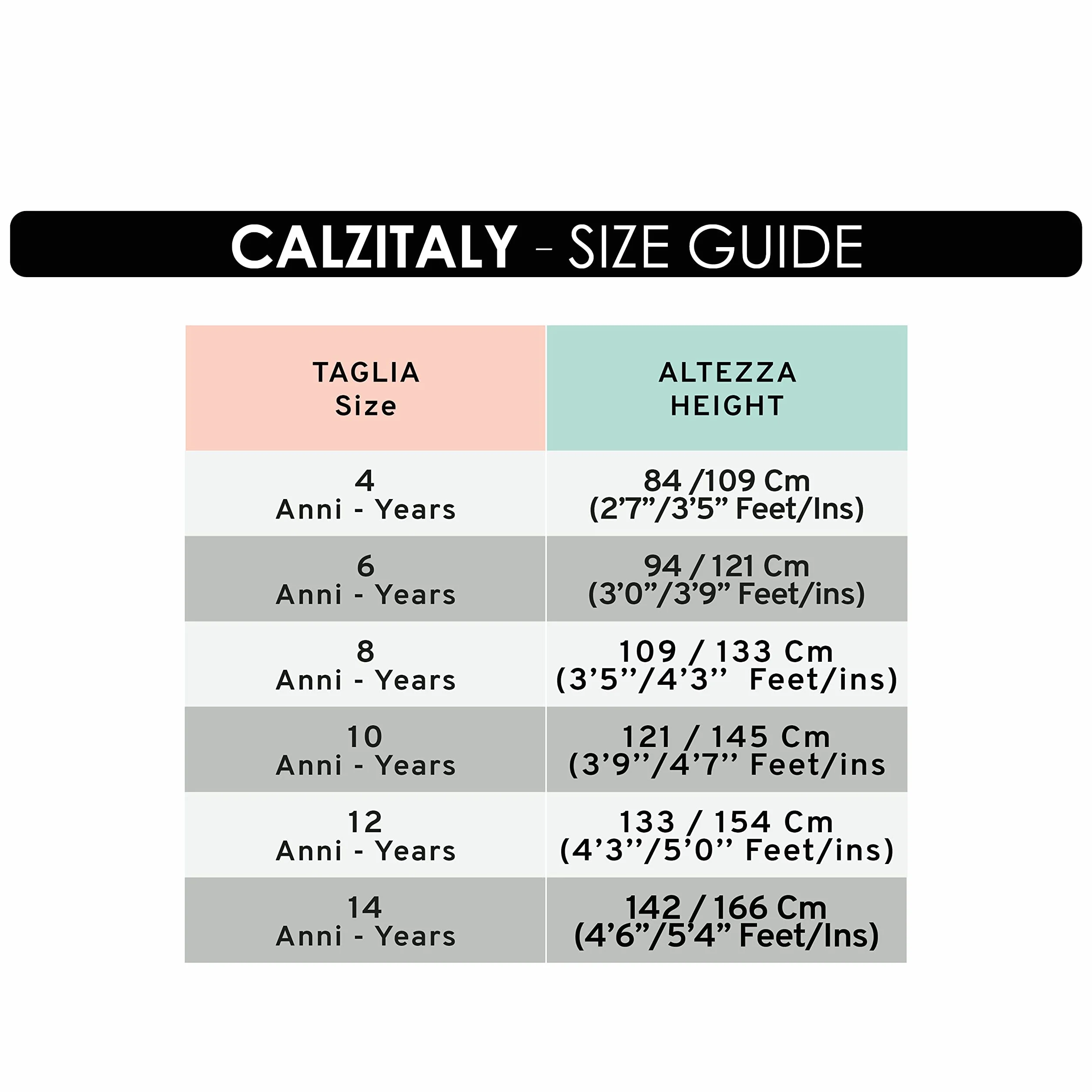 CALZITALY Collants de Patinage Fille 80 DEN Opaques Artistique Roller Glace Fabriqué en Italie