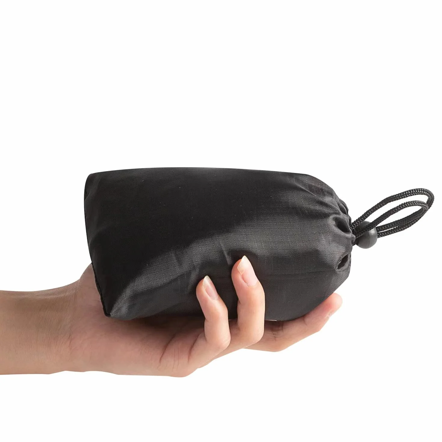 Oreiller de voyage gonflable coussin soutien cou avec housse velours doux lavable sac transport compact