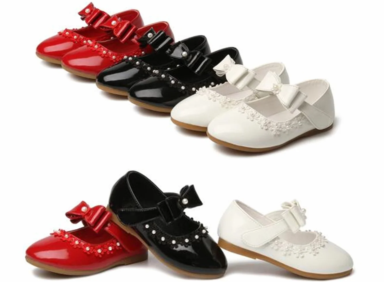 Chaussures de Sport Enfant Filles Bowknot Princesse