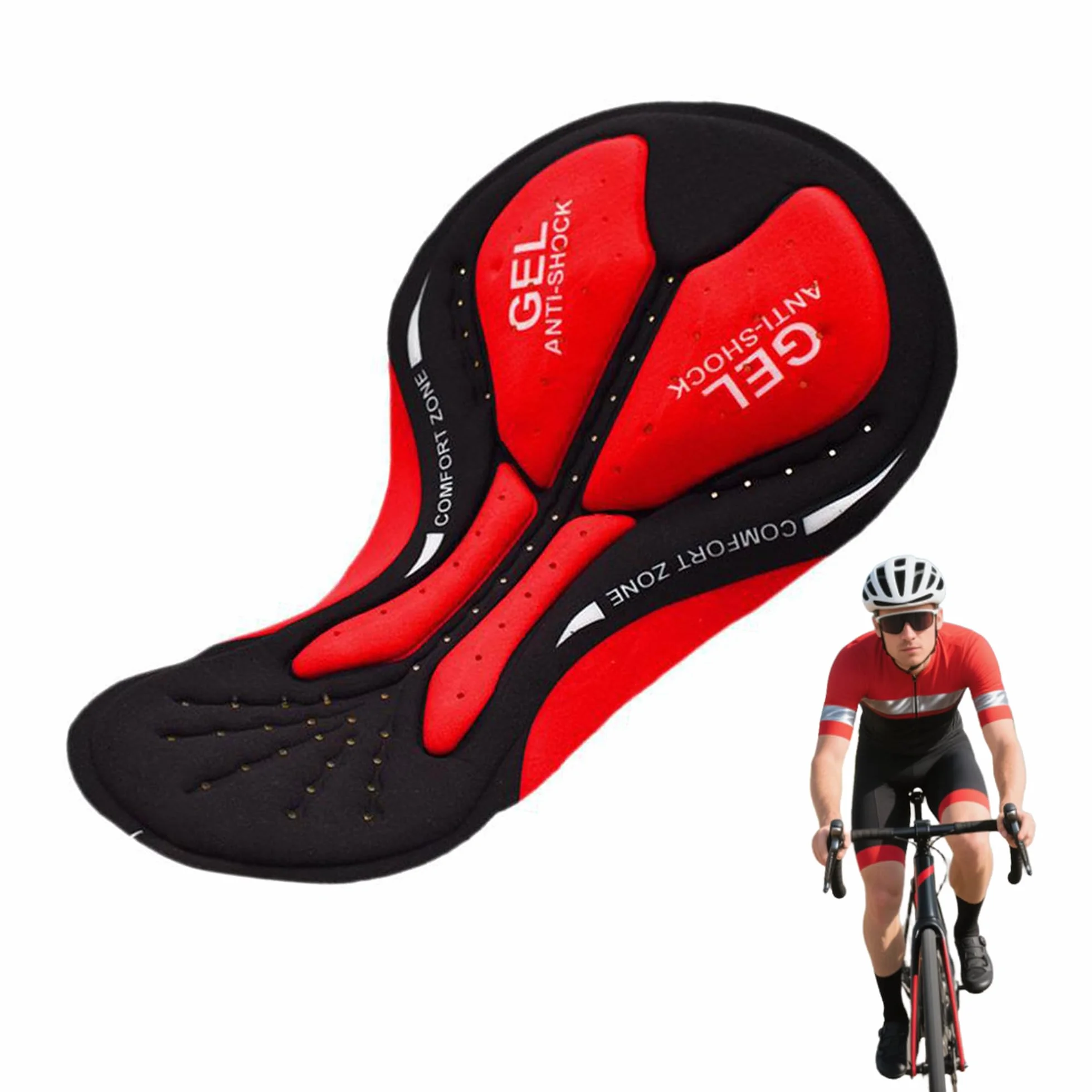 Cyclisme Shorts Gel Rembourré Antichoc Vélo sous-Vêtements Respirant