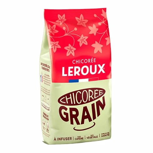 LEROUX - Chicorée Grain 520G - Quatre Articles