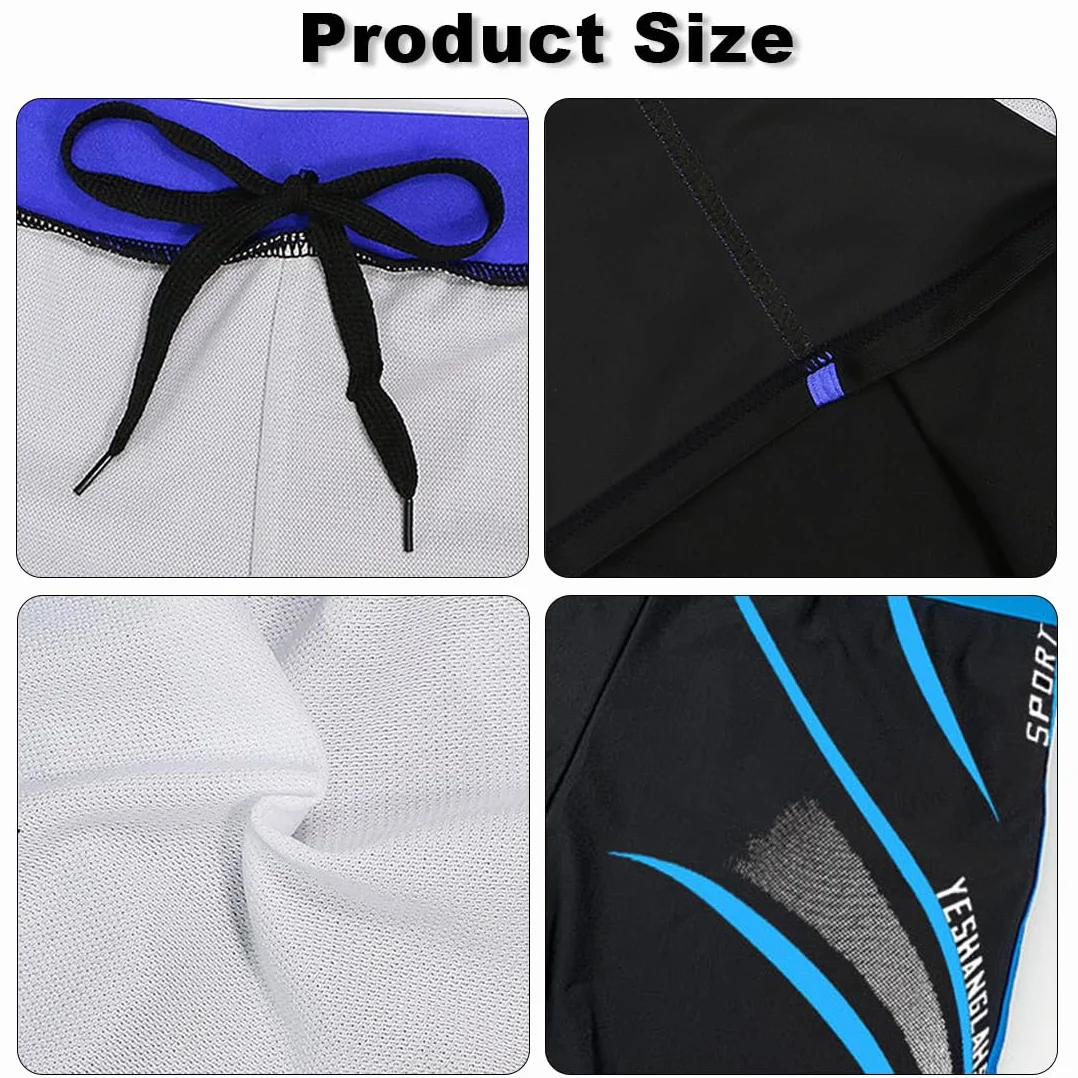 Slips de Bain Homme, Stripes Swim Boxers, Taille L (40-80kg)