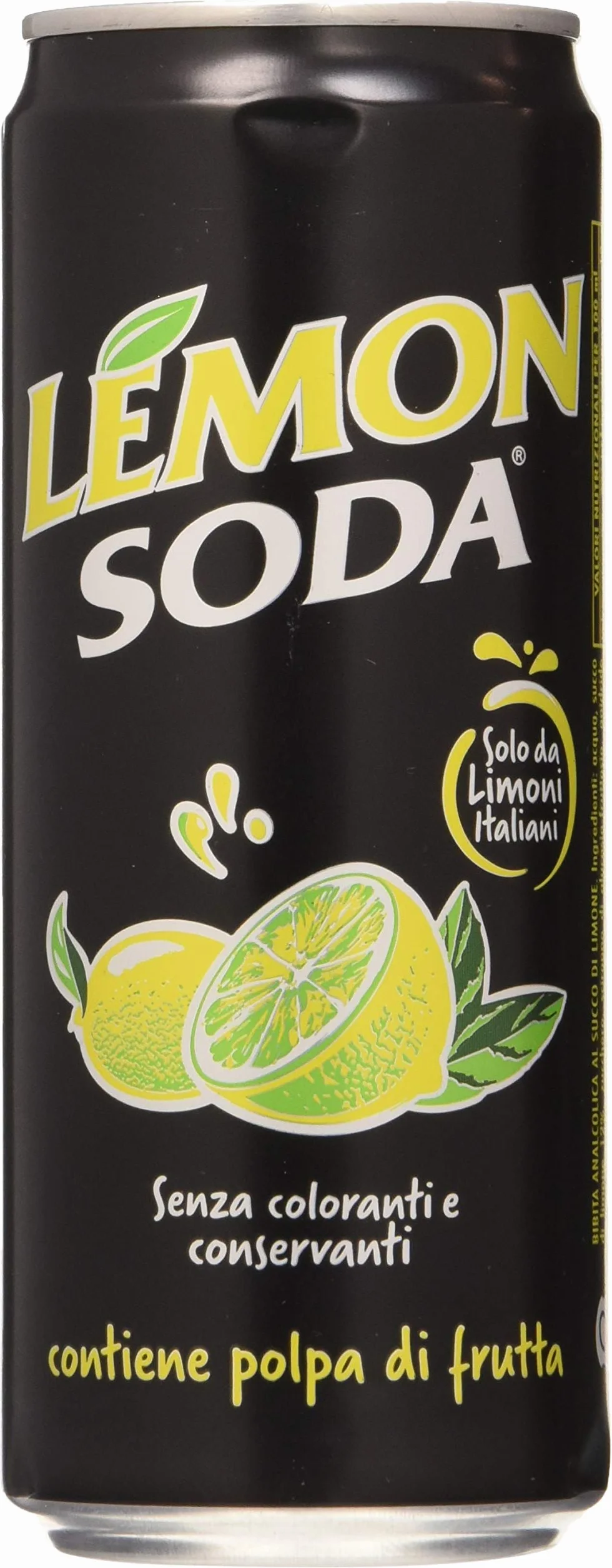 Lemon Soda Lot de 24 Lemonsoda Canette 33 cl Boisson sans Alcool pour fête, Multicolore, Unique