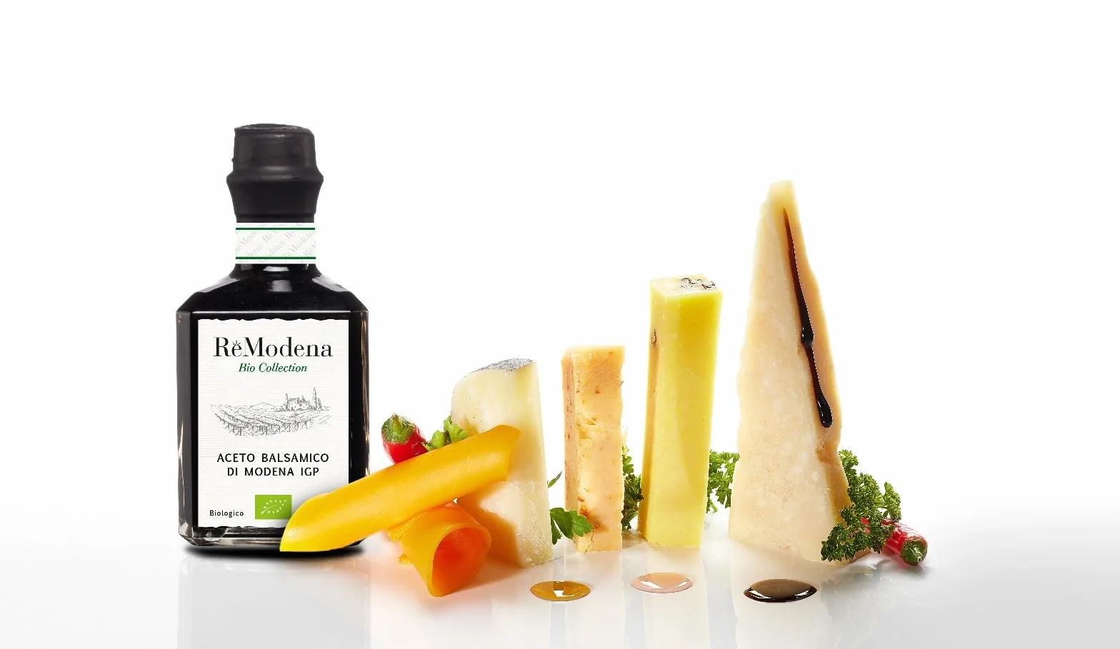 ReModena Bio Collection Assaisonnement au vinaigre balsamique de Modène IGP à la Grenade