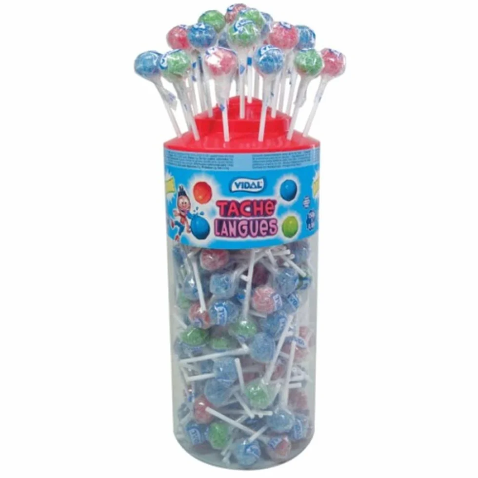 VIDAL Sucettes Tâche Langue x 150