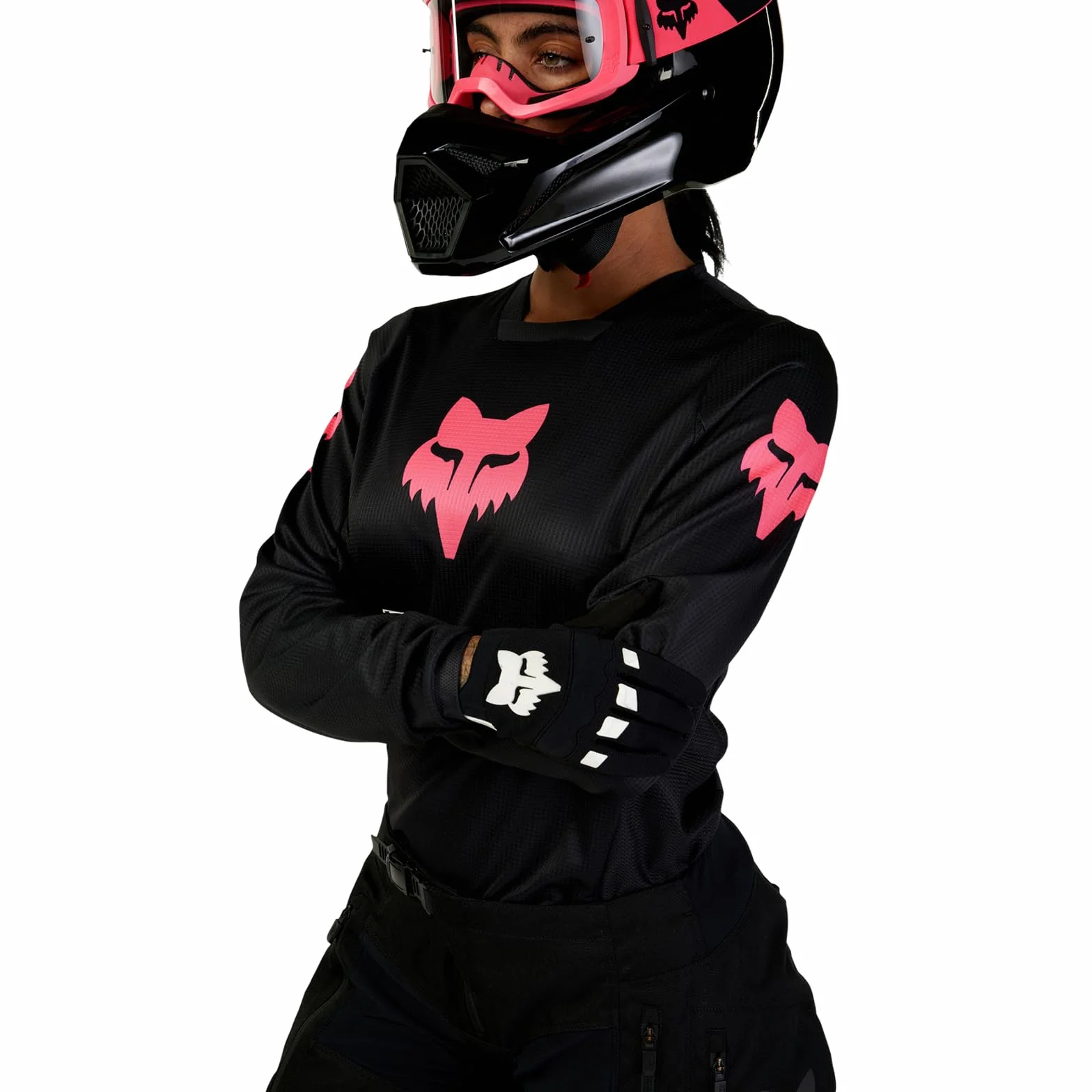 Fox Racing WMNS Blackout Jersey Coupe-Vent Femme