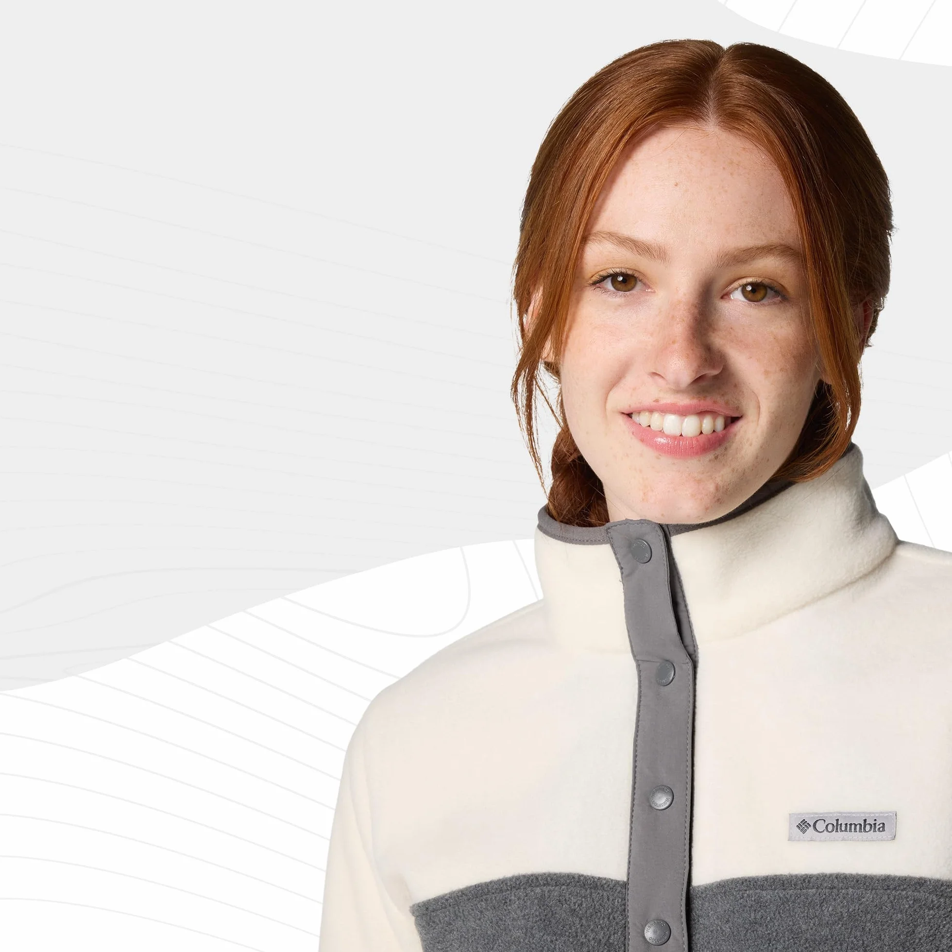 Columbia Benton Springs 1/2 Snap Pull Over II Polaire Femme