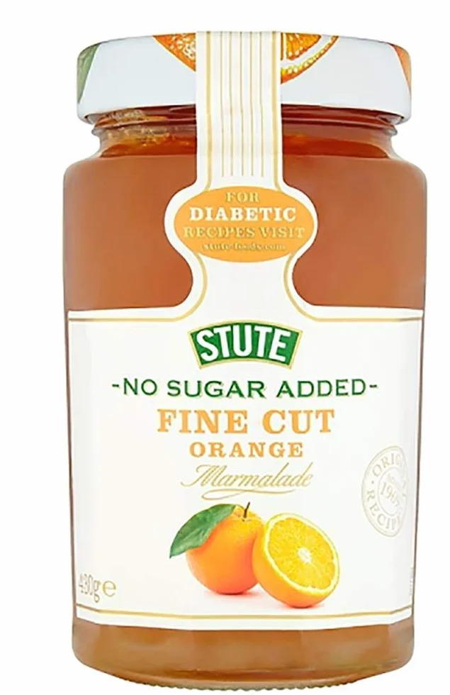 Stute Sans sucre ajouté diabétique Beaux Cut Marmalade (430g) - Paquet de 2