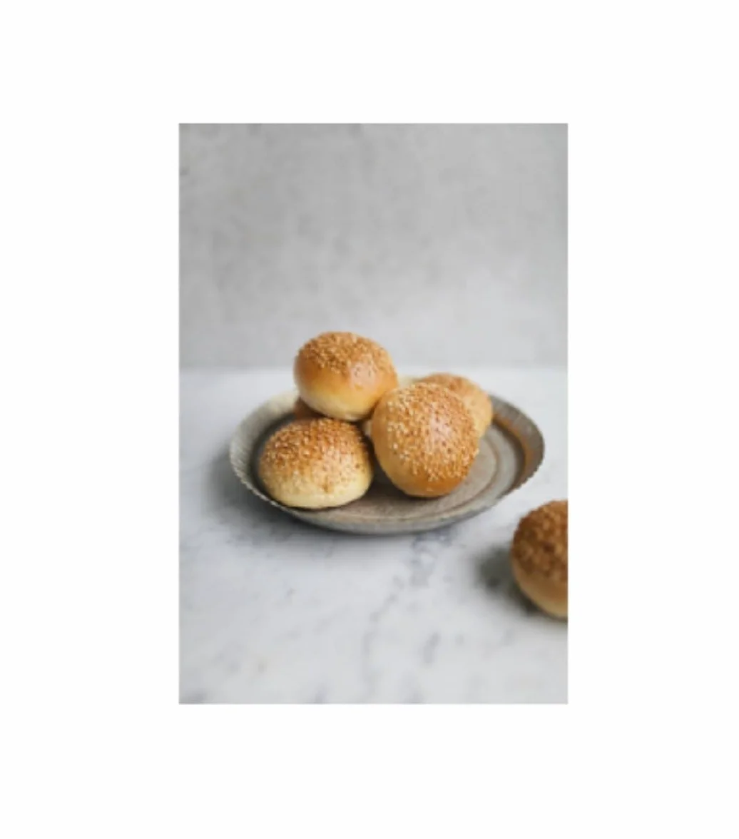 Mini Pain Hamburger BIO au Sésame Biofournil 16 x 30g/Sac - Offres de 1, 2, 3 et 4 Sacs - Livraison Gratuite France (1 sac)