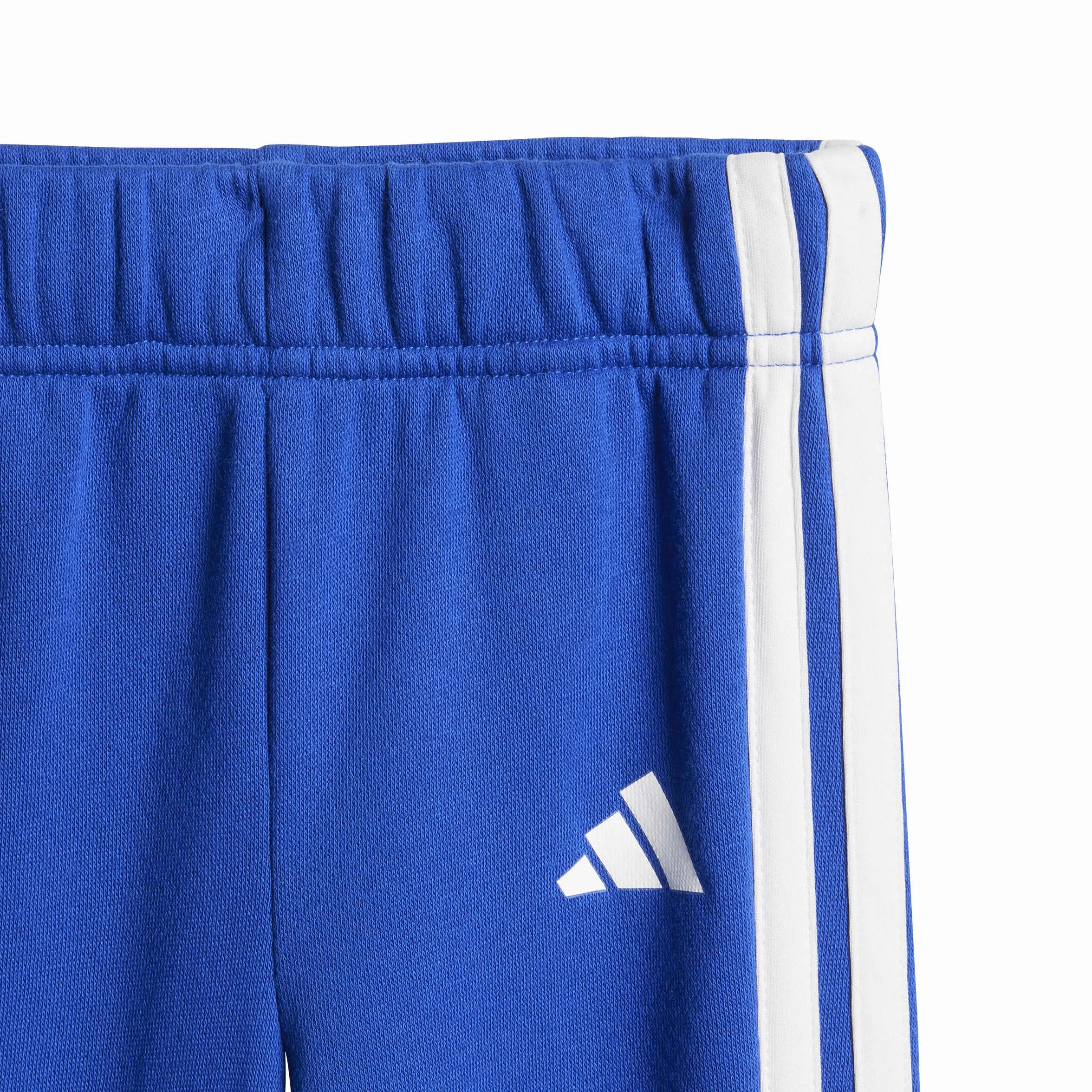 Adidas Seasonal Essentials Tiberio 3 Stripes Fleece Crew Set Survêtement Mixte bébé
