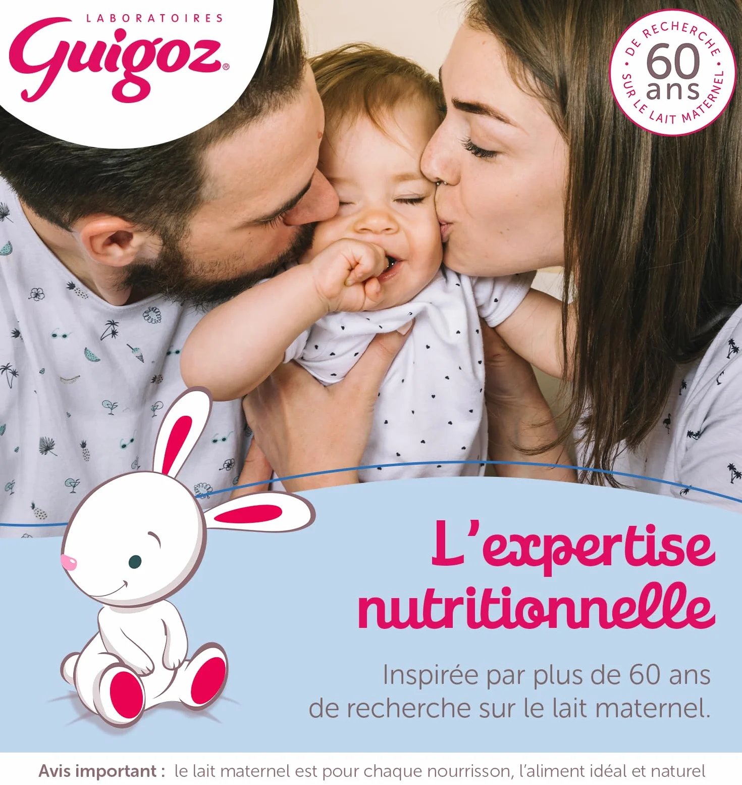 GUIGOZ OPTIPRO Junior 4 Lait de croissance en poudre 900g dès 18 mois