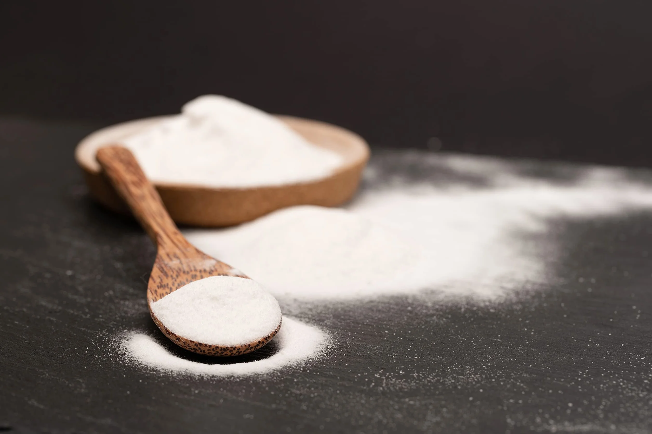 CHEFS & CO | Bicarbonate de Soude Pur (1 KG) | 100% Bicarbonate de Soude de Qualité Alimentaire | Bicarbonate pour Cuisiner, Boire et Nettoyer | Sans Aluminium | Sans BPA | Agent Levant (Paquet de 1)