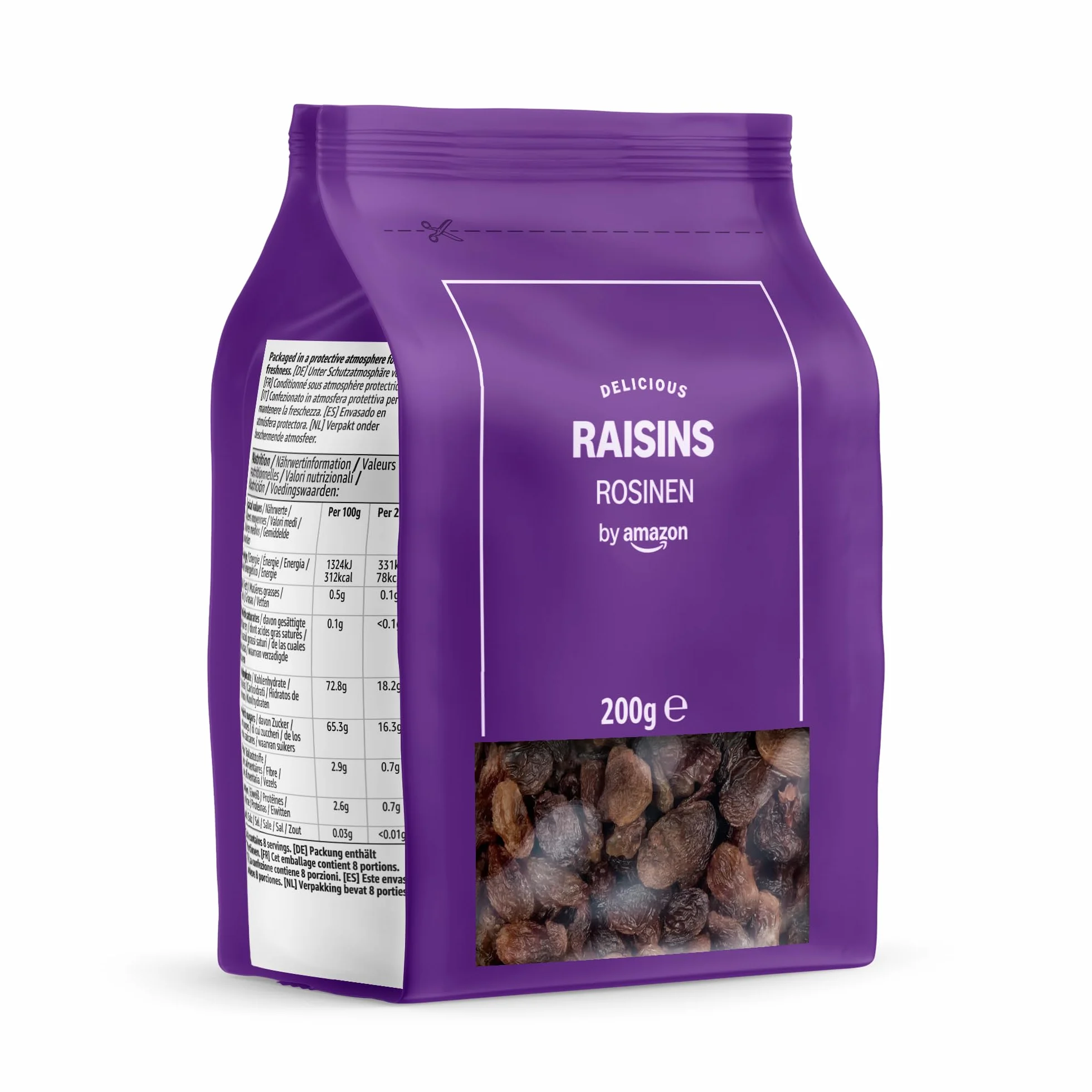 by Amazon RAISINS SECS, 200 g