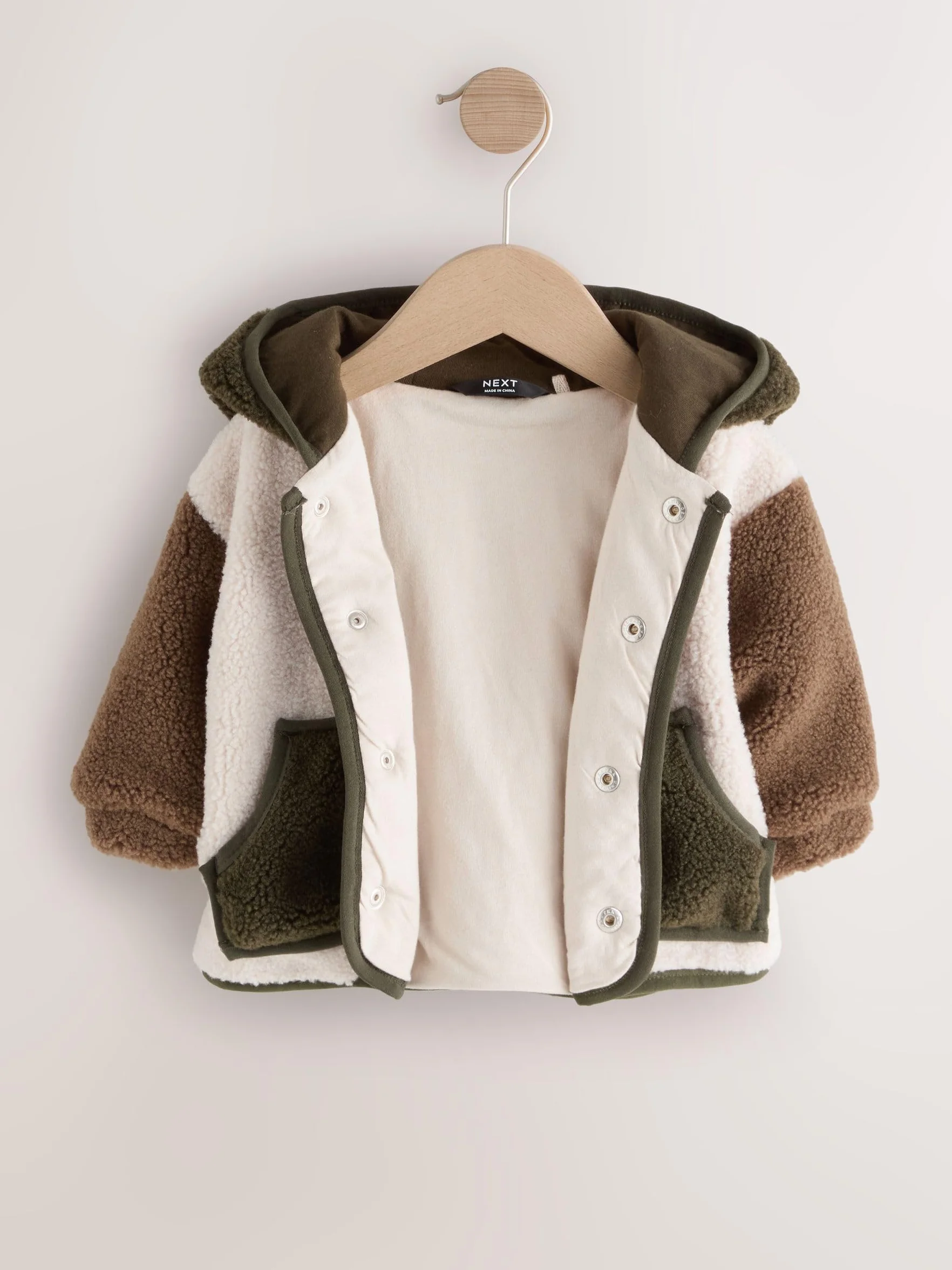 NEXT Garçon Polaire à capuche zippée