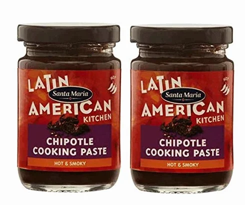 Santa Maria Lot de 2 pâtes chipotle (2 x 100 g)
